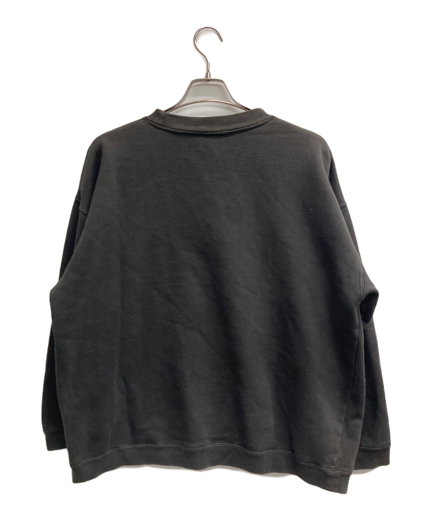 中古・古着通販】stussy (ステューシー) 迷彩ロゴスウェット ブラック