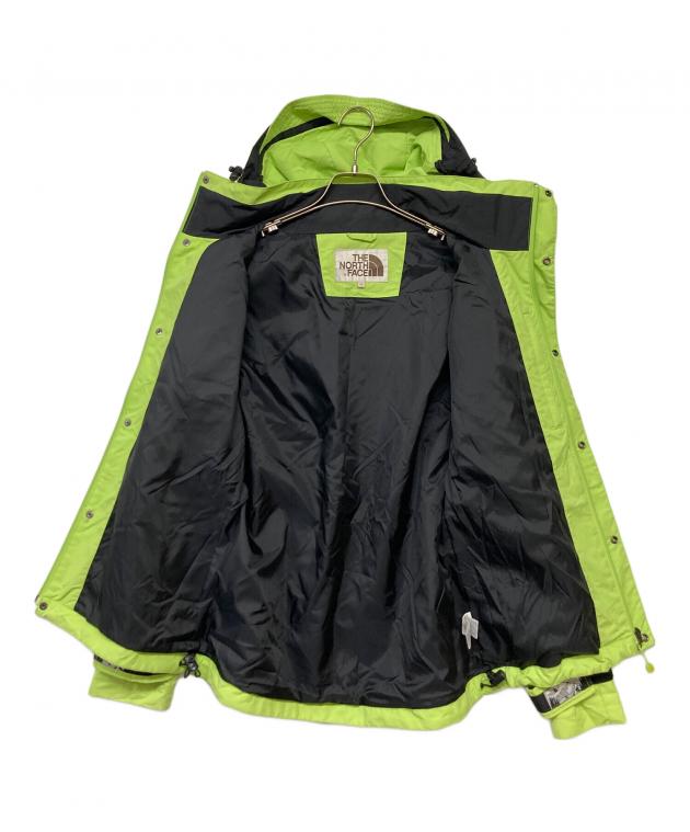 THE NORTH FACE マウンテンパーカー 黄緑/黒 中古・古着通販】THE NORTH FACE (ザ ノース フェイス) マウンテン