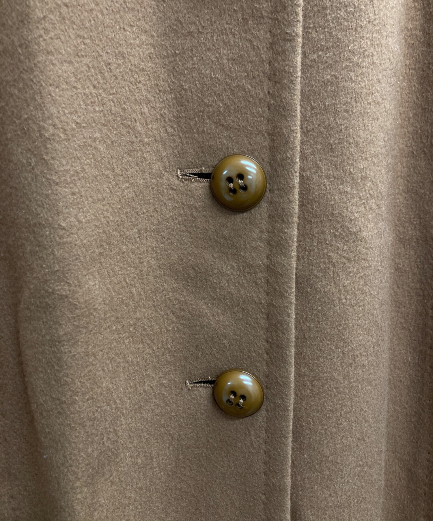 美品✨クリスチャンディオール カシミヤ混 ベルテッドコート ブラウンベージュ 9 中古・古着通販】Christian Dior (クリスチャン ディオール) オールド