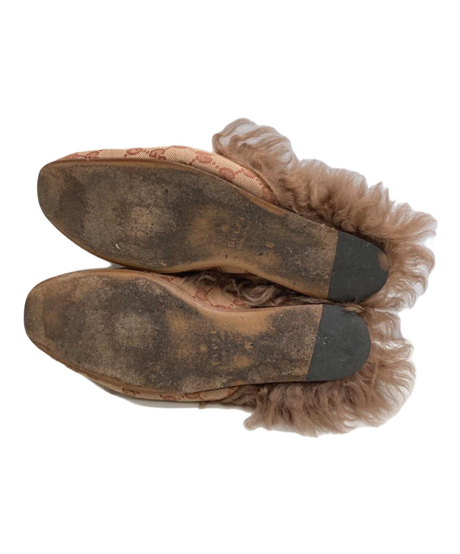 中古・古着通販】GUCCI (グッチ) プリンスタウン GG柄スリッパ