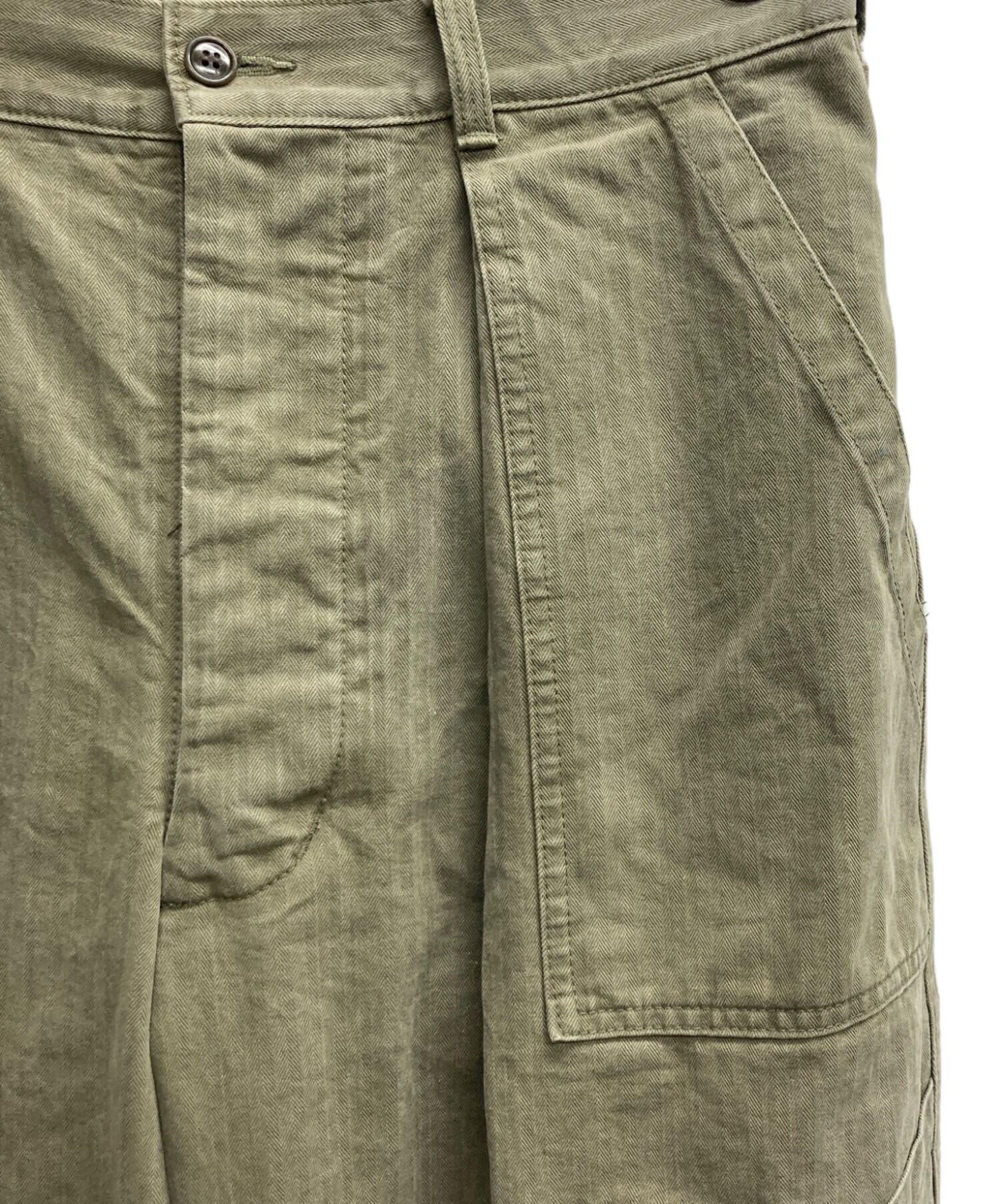 中古・古着通販】A.PRESSE (アプレッセ) 22AW USAF Hemmed Bottoms