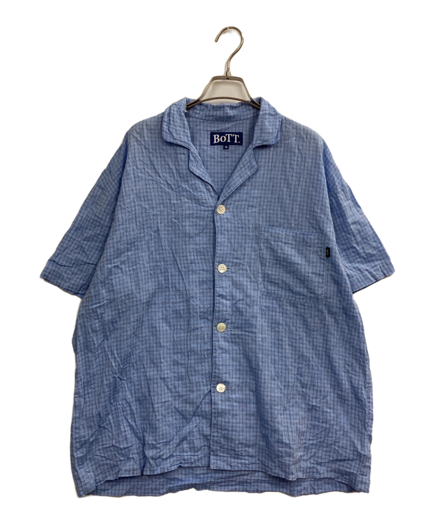 中古・古着通販】BoTT (ボット) Windowpane S ブルー サイズ:M 