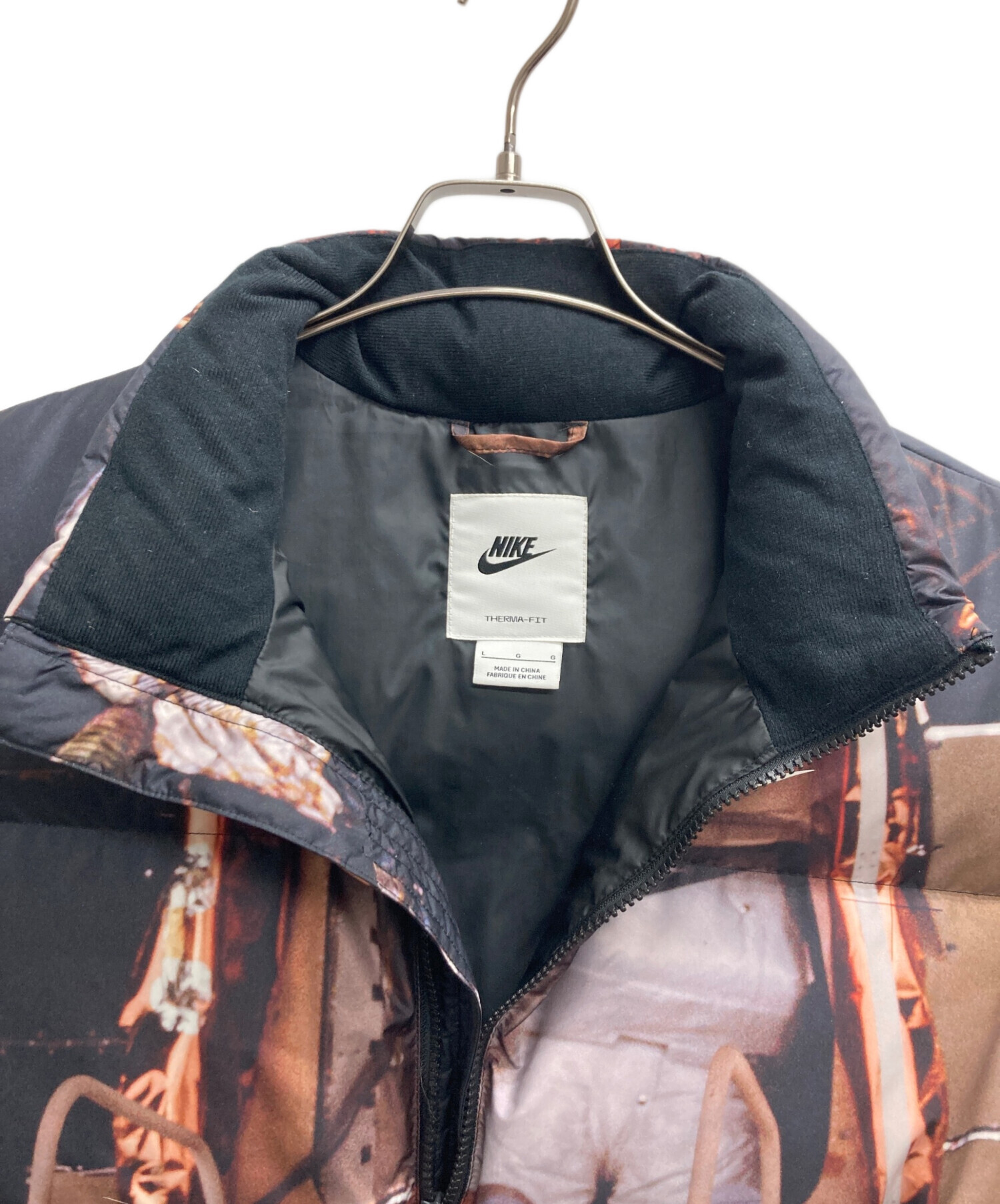 中古・古着通販】NIKE (ナイキ) ZERO GRAVITY NSW DOWN VEST ブラック
