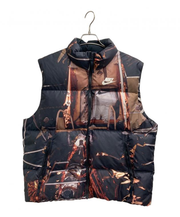 ナイキ ゼログラビティ ダウンベスト Lサイズ 中古・古着通販】NIKE (ナイキ) ZERO GRAVITY NSW DOWN VEST ブラック
