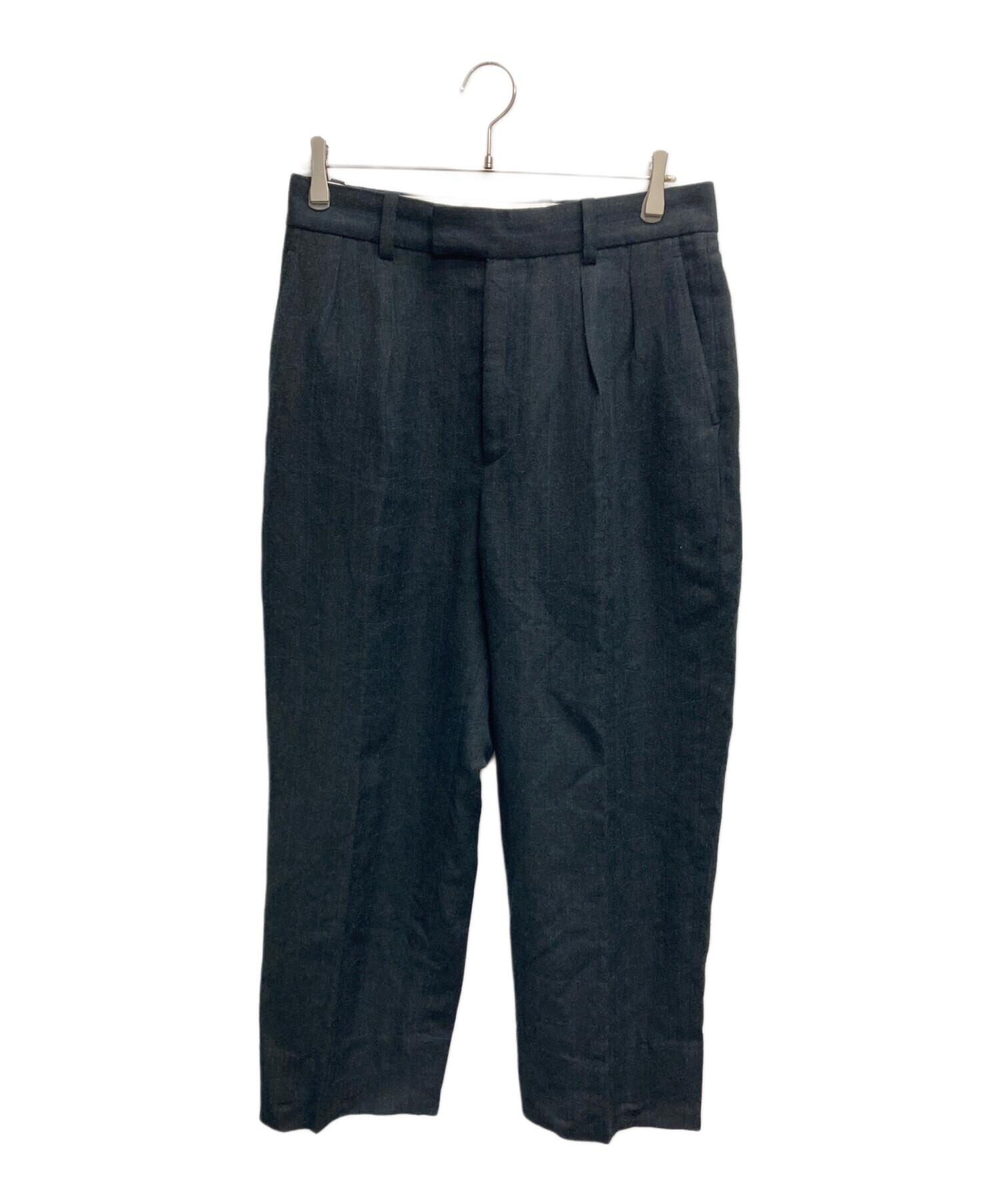中古・古着通販】A.PRESSE (アプレッセ) Wide Tapered Trousers