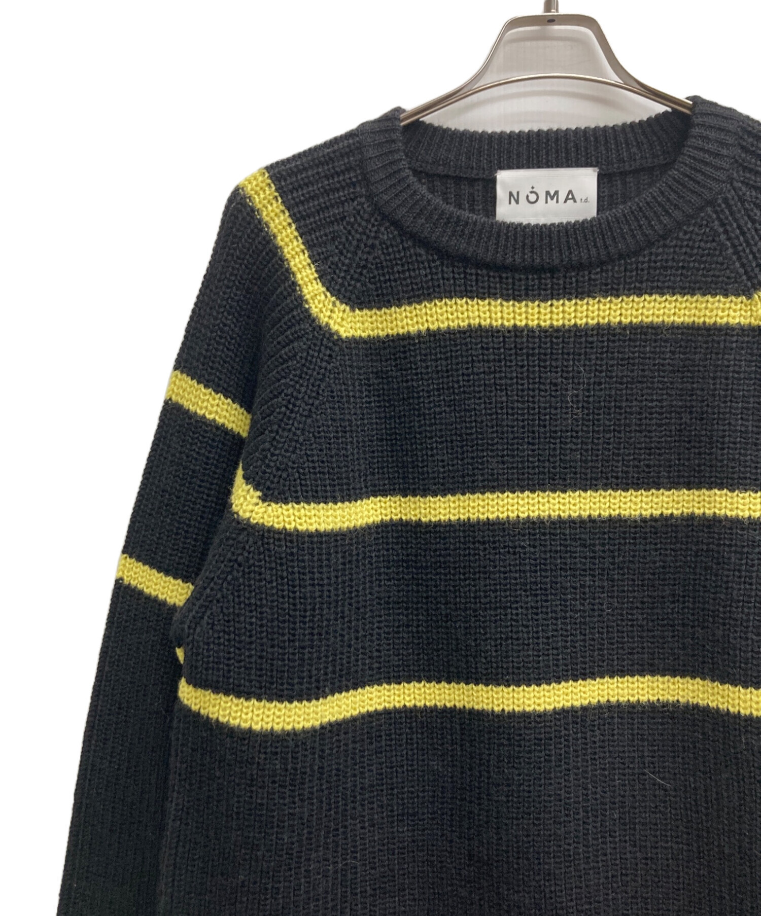中古・古着通販】NOMA t.d. (ノーマティーディー) Big Stripe Sweater 
