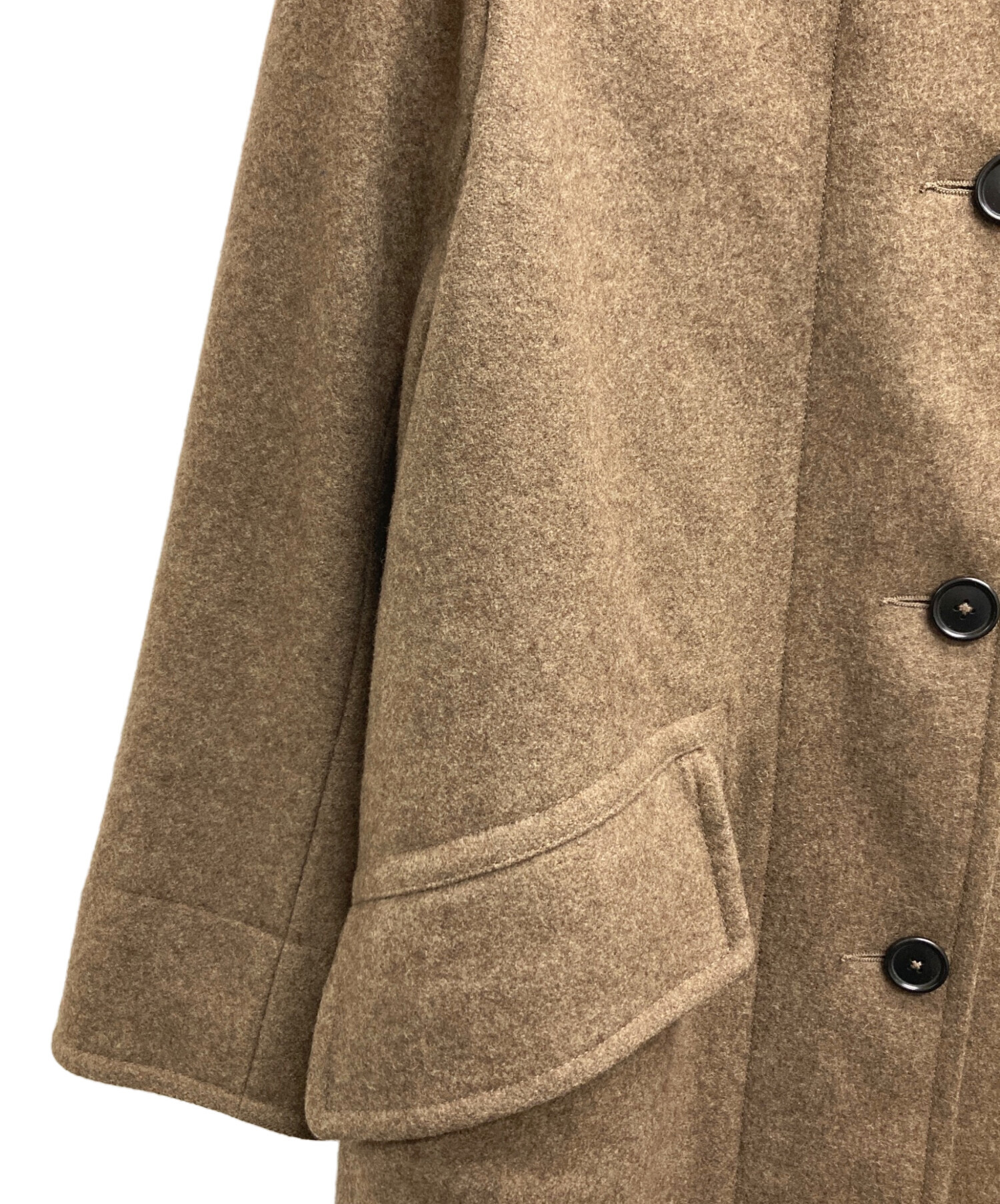 中古・古着通販】MHL (エムエイチエル) BASIC WOOL MELTON COAT