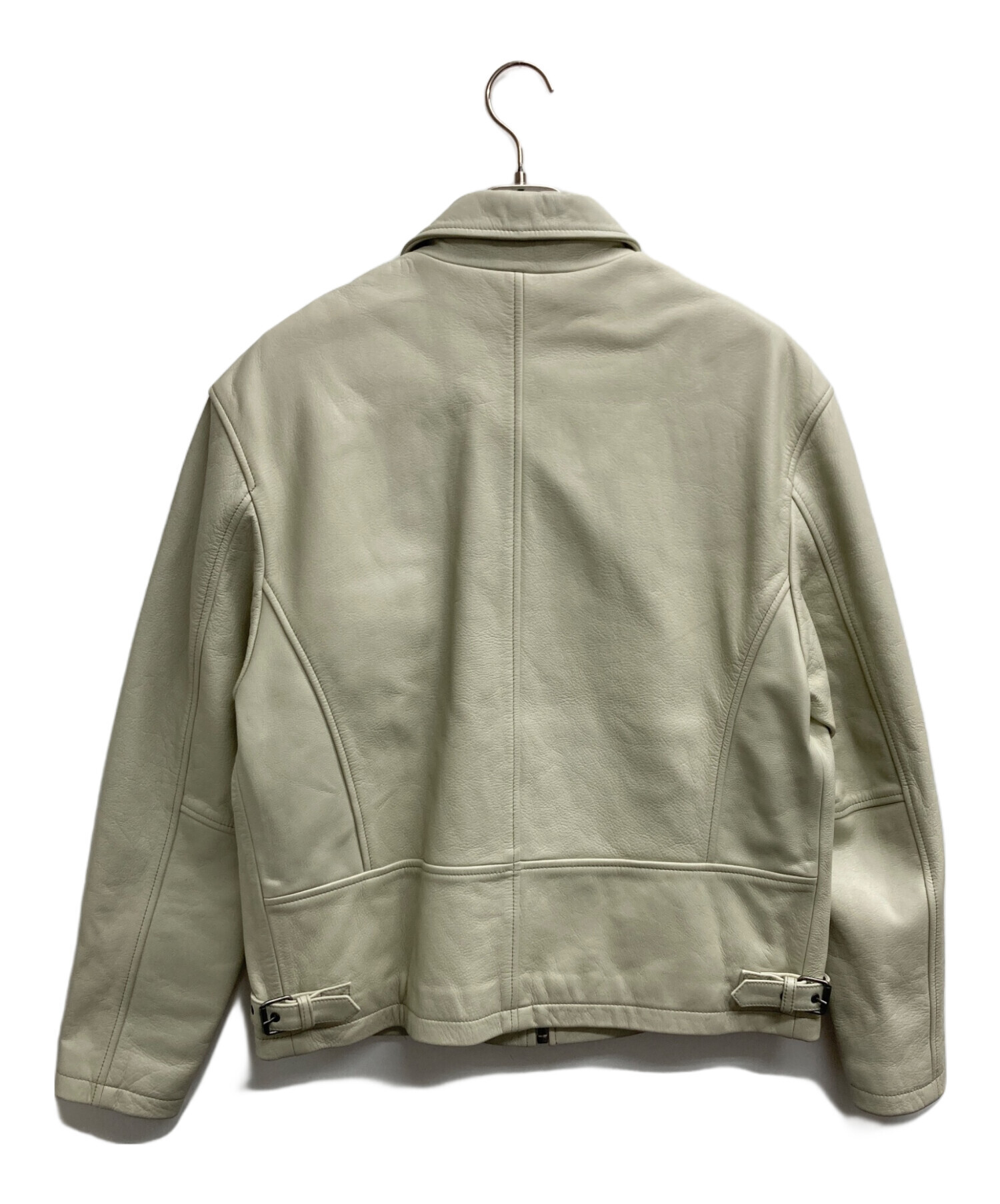 中古・古着通販】GUESS USA (ゲス ユーエスエー) COW LEATHER JACKET 