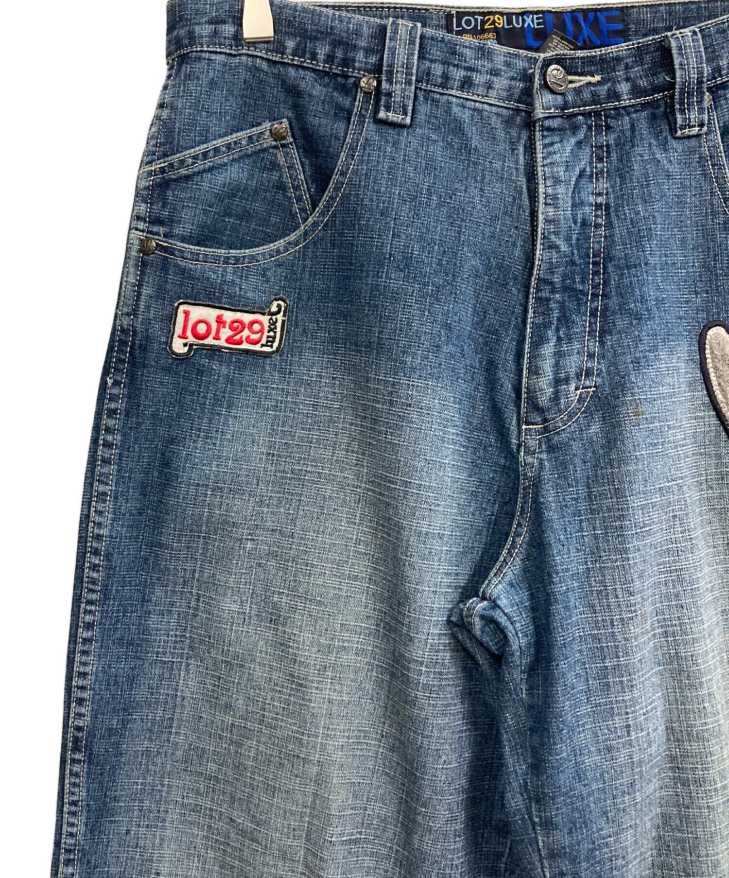 中古・古着通販】lot29 (ロット29) デニムパンツ ネイビー サイズ:34