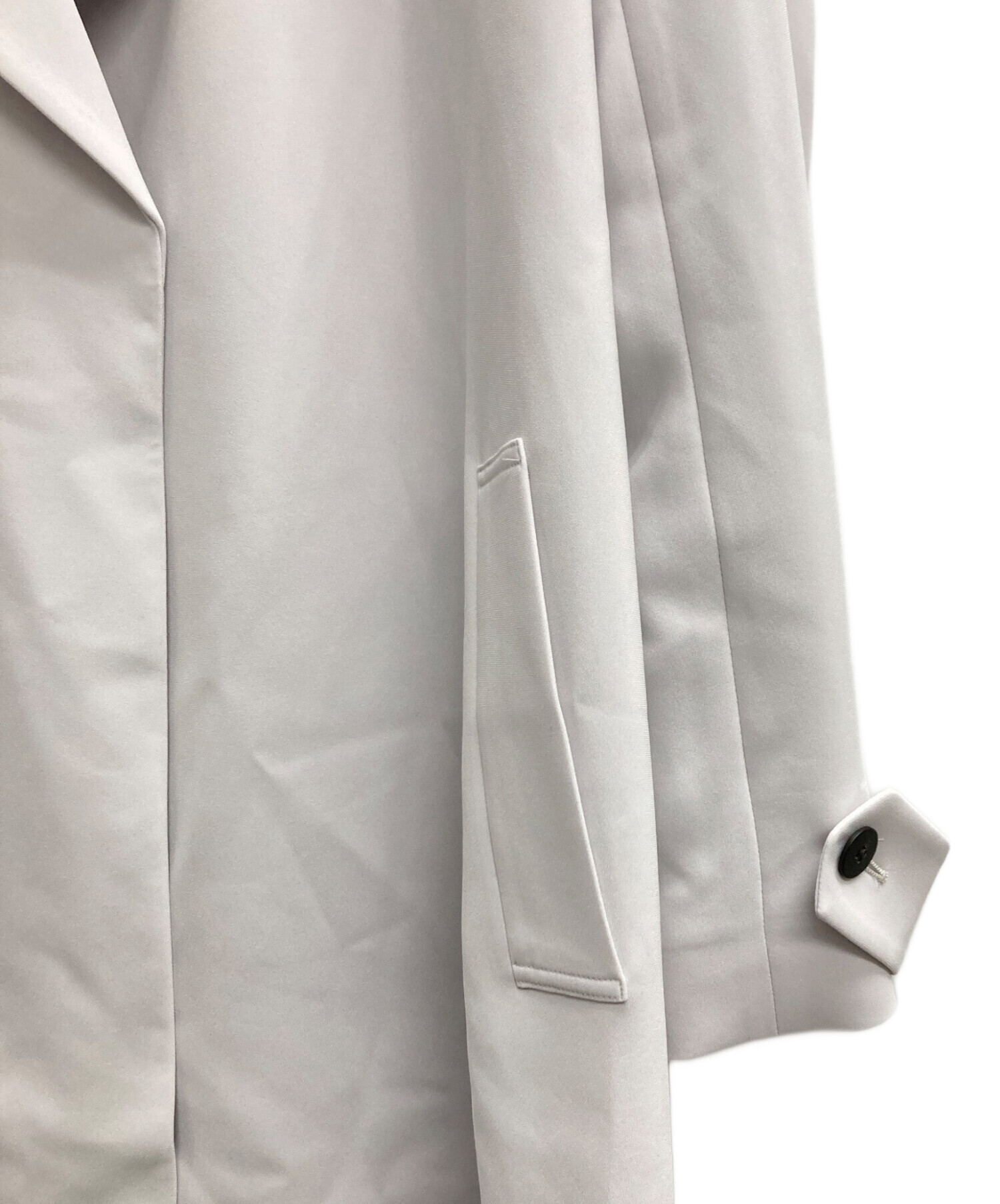 2025SS✨セオリーリュクス　Luve Wreni Coat アイスグレー 中古・古着通販】theory luxe (セオリーリュクス) Luve Wreni Coat