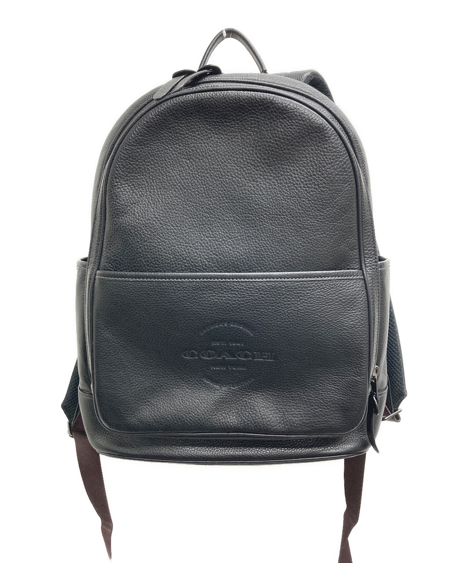 中古・古着通販】COACH (コーチ) トンプソン バックパック ブラック