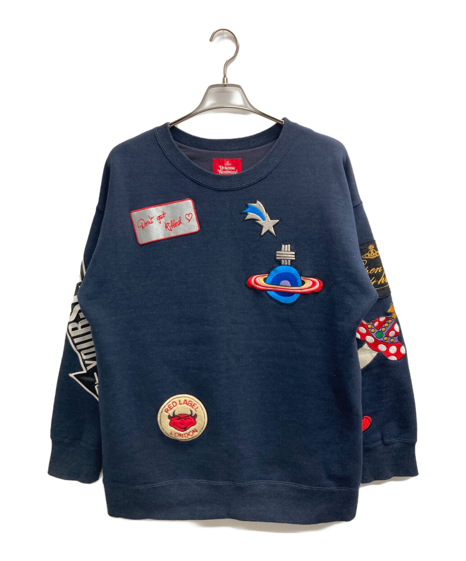 Vivienne Westwood トレーナー ネイビー 00 中古・古着通販】Vivienne Westwood RED LABEL (ヴィヴィアンウエスト