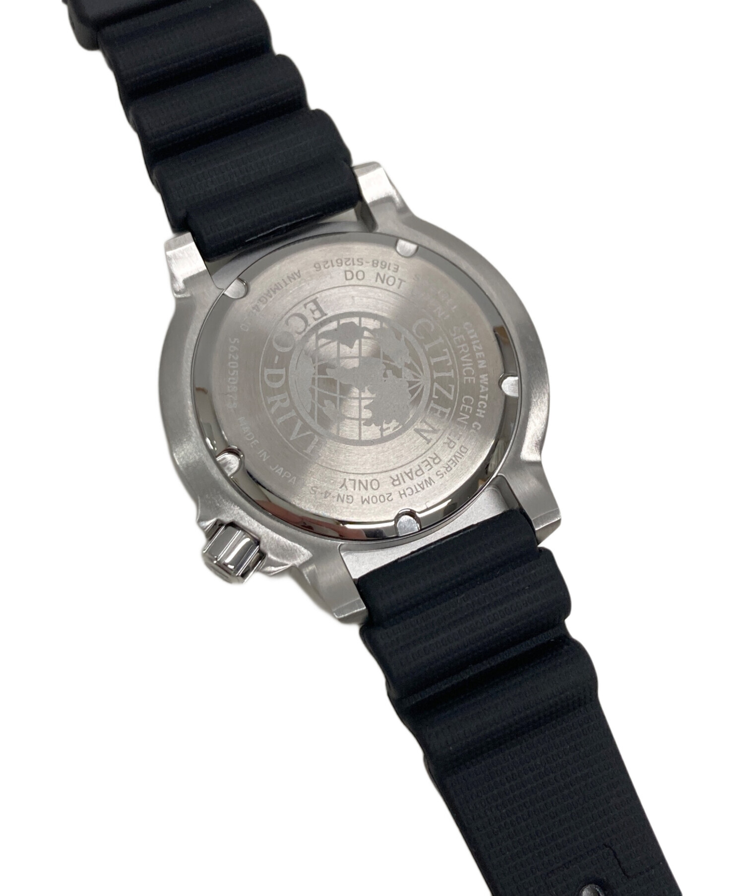 中古・古着通販】CITIZEN (シチズン) ダイバーズウォッチ ブラック