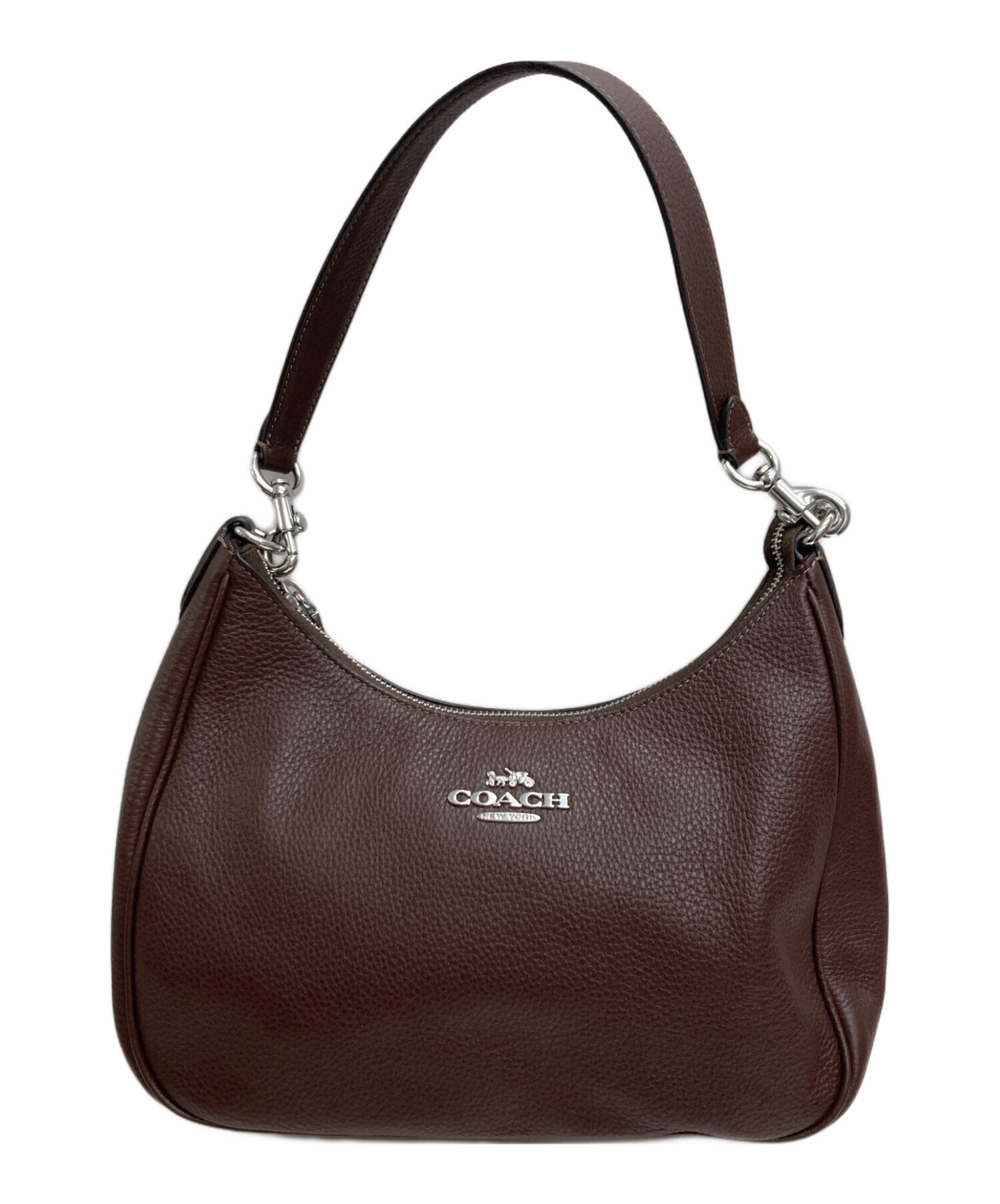 中古・古着通販】COACH (コーチ) テリホーボーハンドバッグ ブラウン 