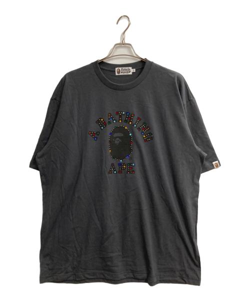 中古・古着通販】A BATHING APE (アベイシングエイプ) ラインストーンT
