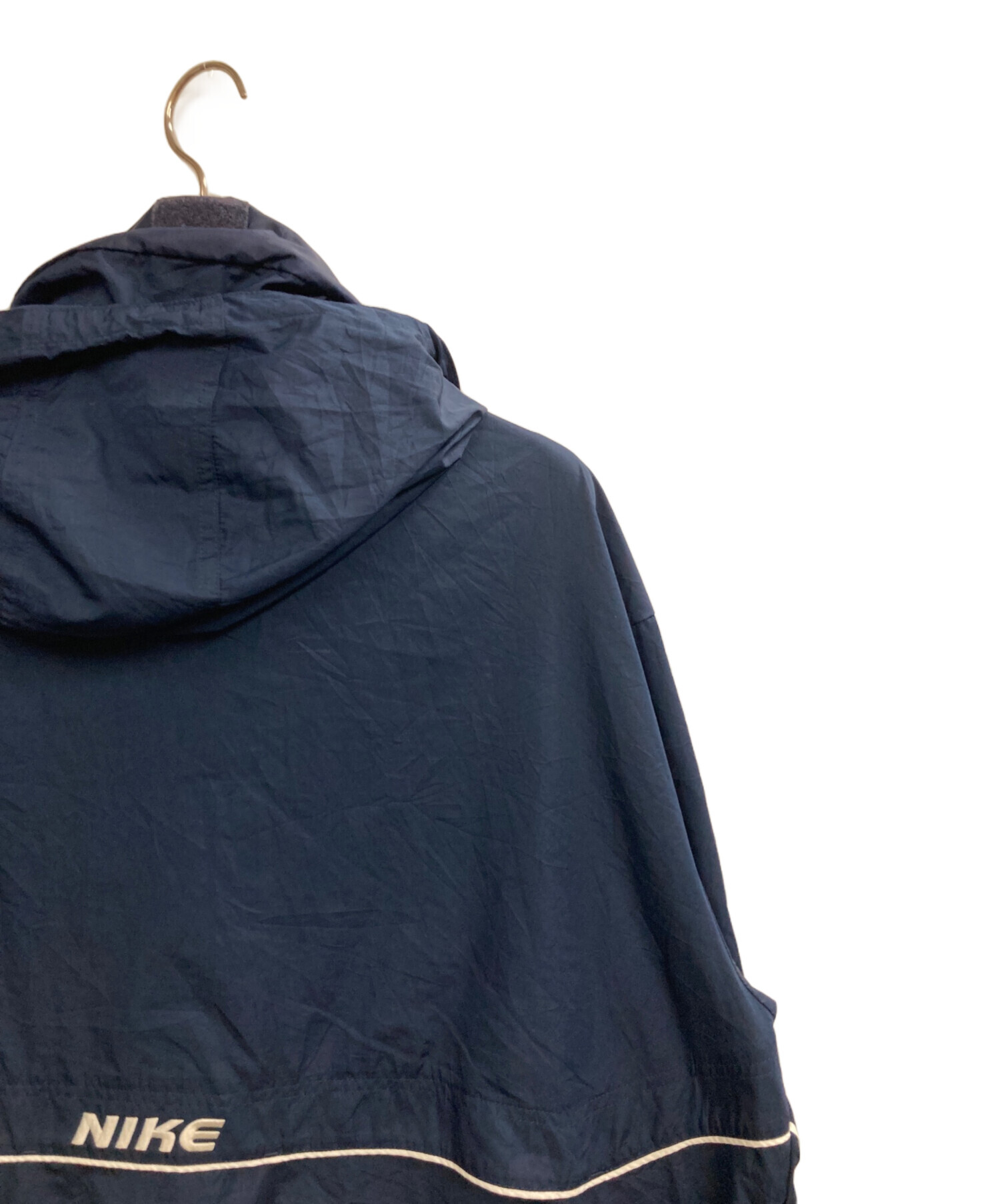 【NIKE】アノラック　ネイビー 中古・古着通販】NIKE (ナイキ) アノラックパーカー ネイビー サイズ