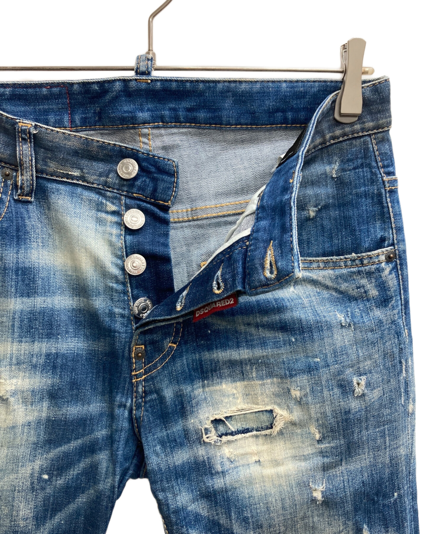 中古・古着通販】DSQUARED2 (ディースクエアード) デニムパンツ