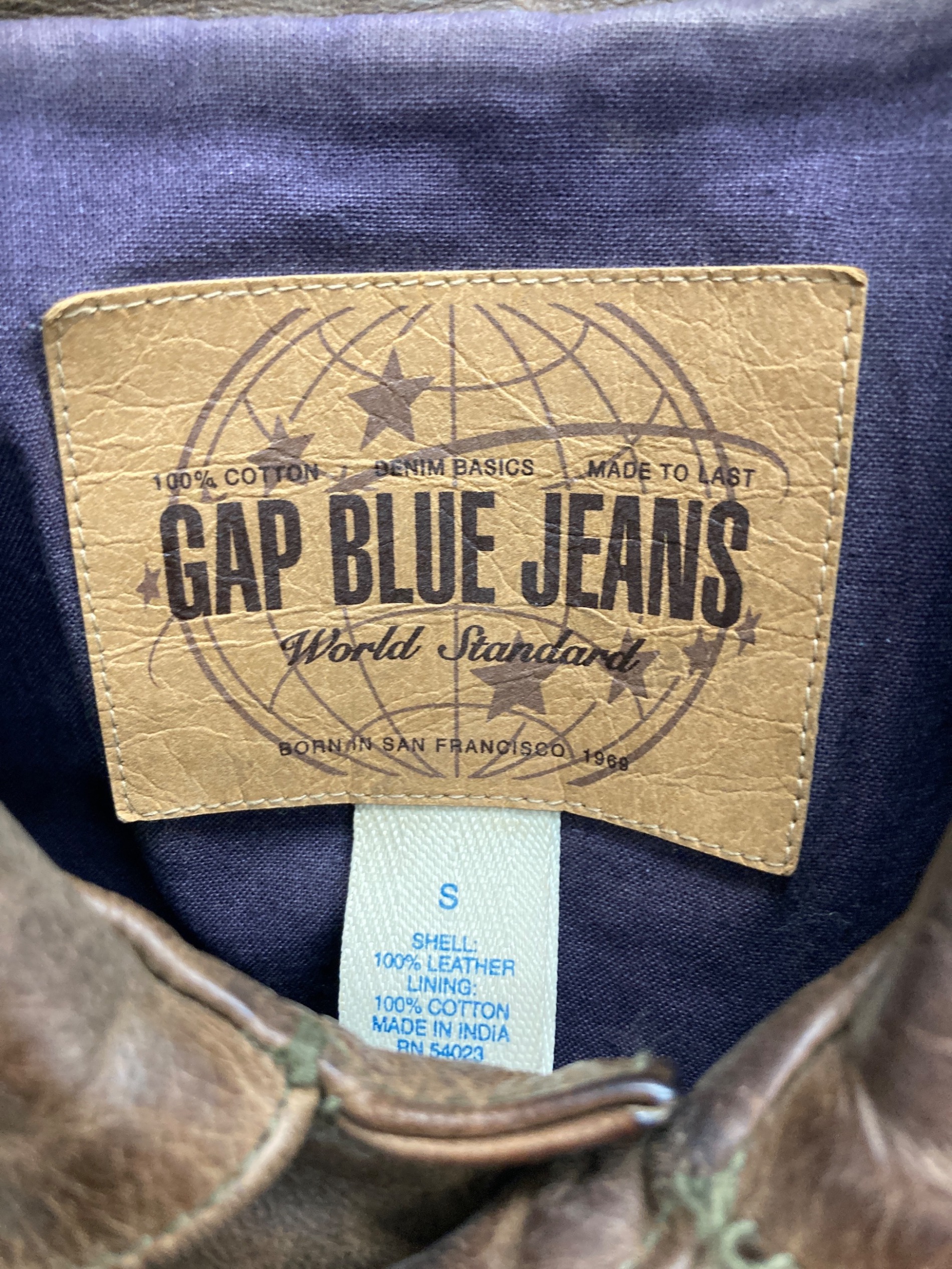 中古・古着通販】GAP BLUE JEANS (ギャップブルージーンズ) レザー