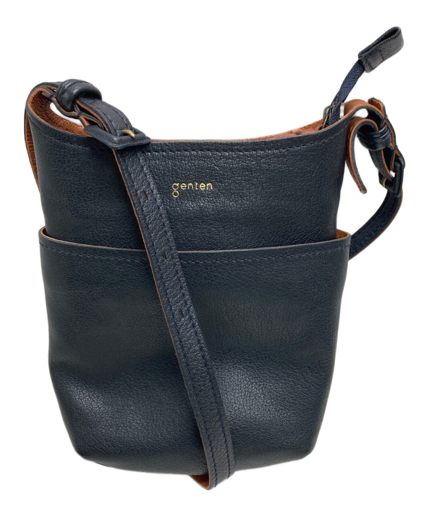 中古・古着通販】genten (ゲンテン) タスカ ショルダーバッグ ブラック