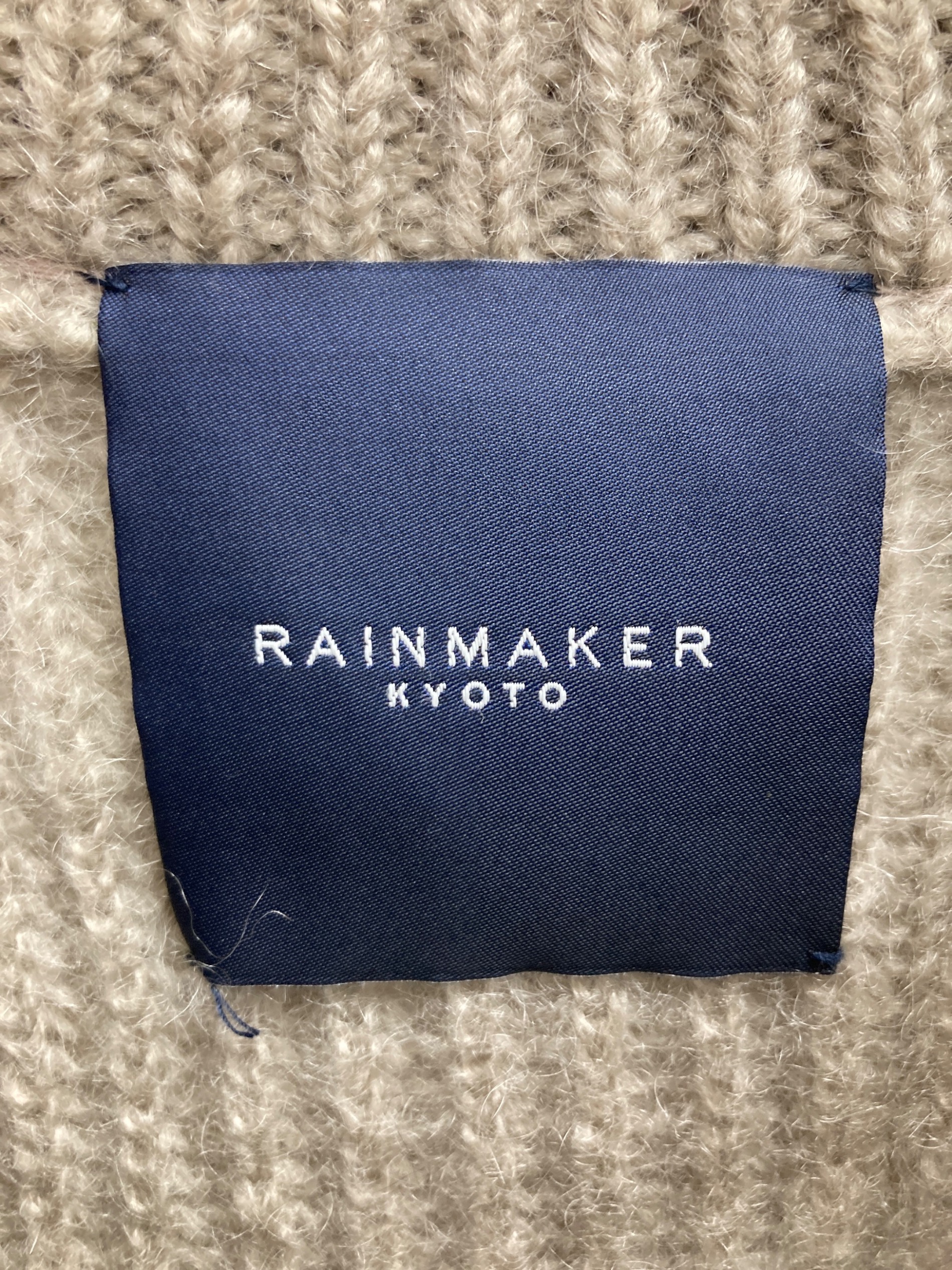 中古・古着通販】RAINMAKER (レインメーカー) ケーブル切替ニット