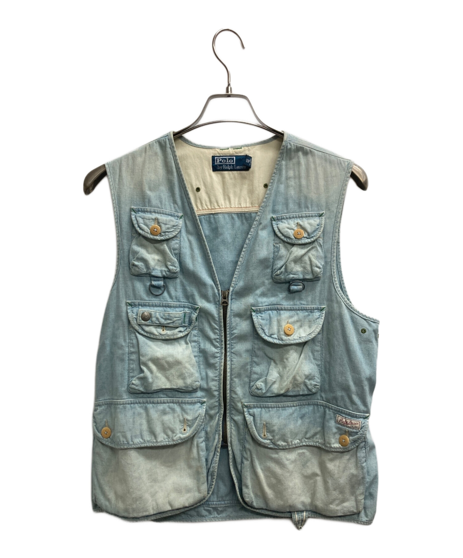 POLO SPORTS フィッシングベスト Mサイズ 中古・古着通販】POLO RALPH LAUREN (ポロ・ラルフローレン