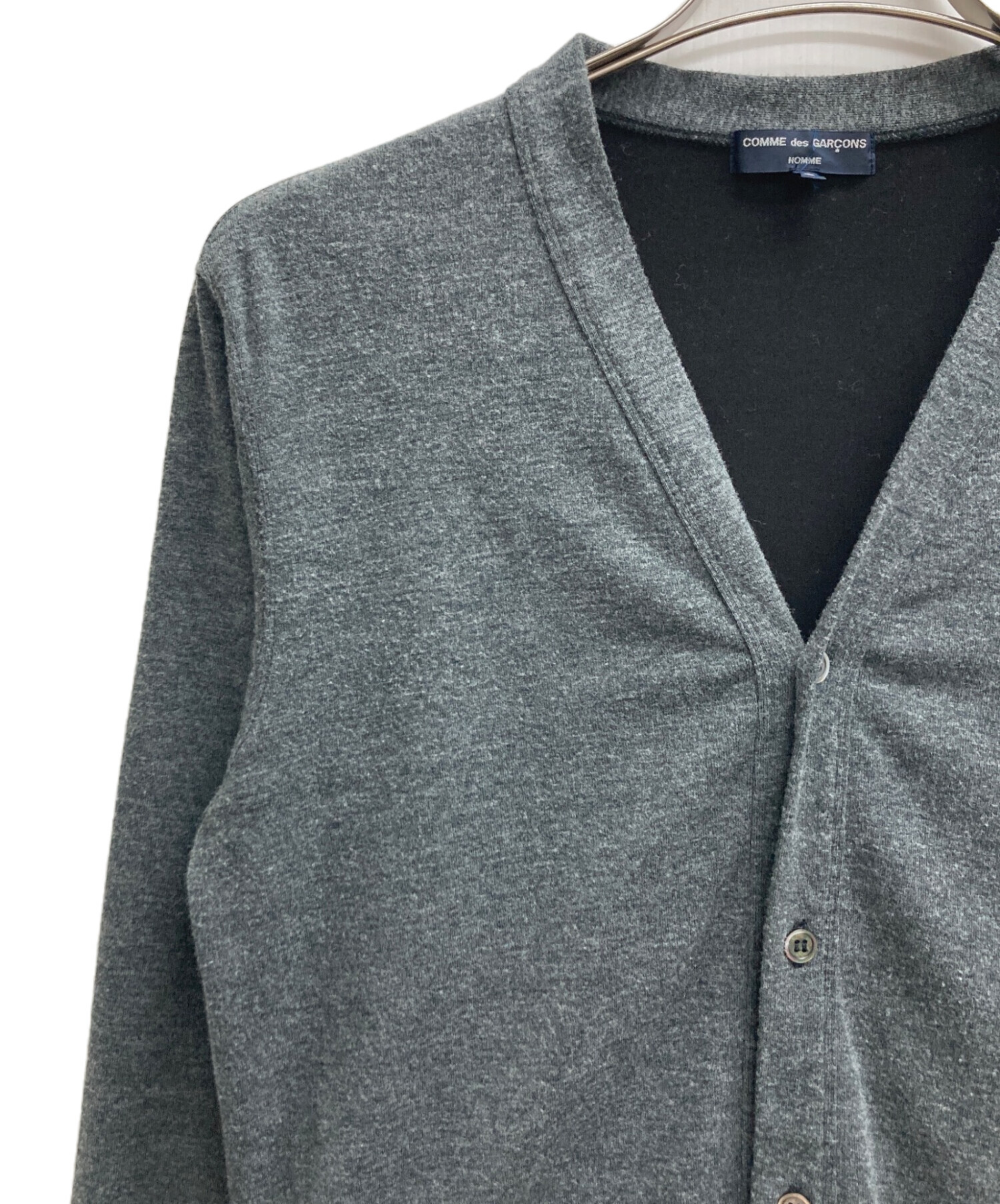 COMME des GARCONS HOMME ニットカーディガン 中古・古着通販】COMME des GARCONS HOMME (コムデギャルソン オム