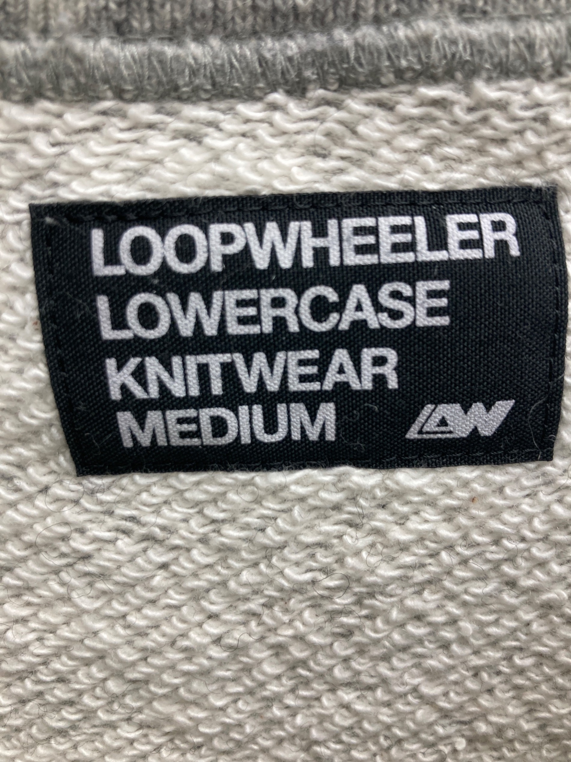 中古・古着通販】LOOPWHEELER (ループウィラー) LOWERCASE KNITWEAR
