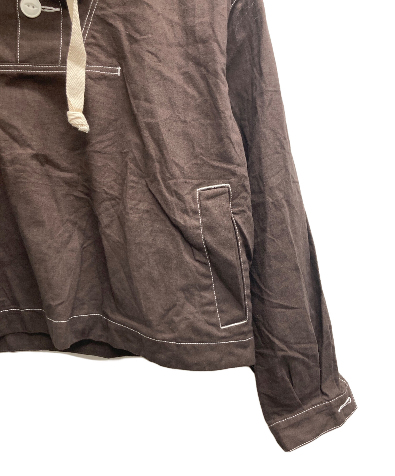 中古・古着通販】jonnlynx (ジョンリンクス) cotton linen short 