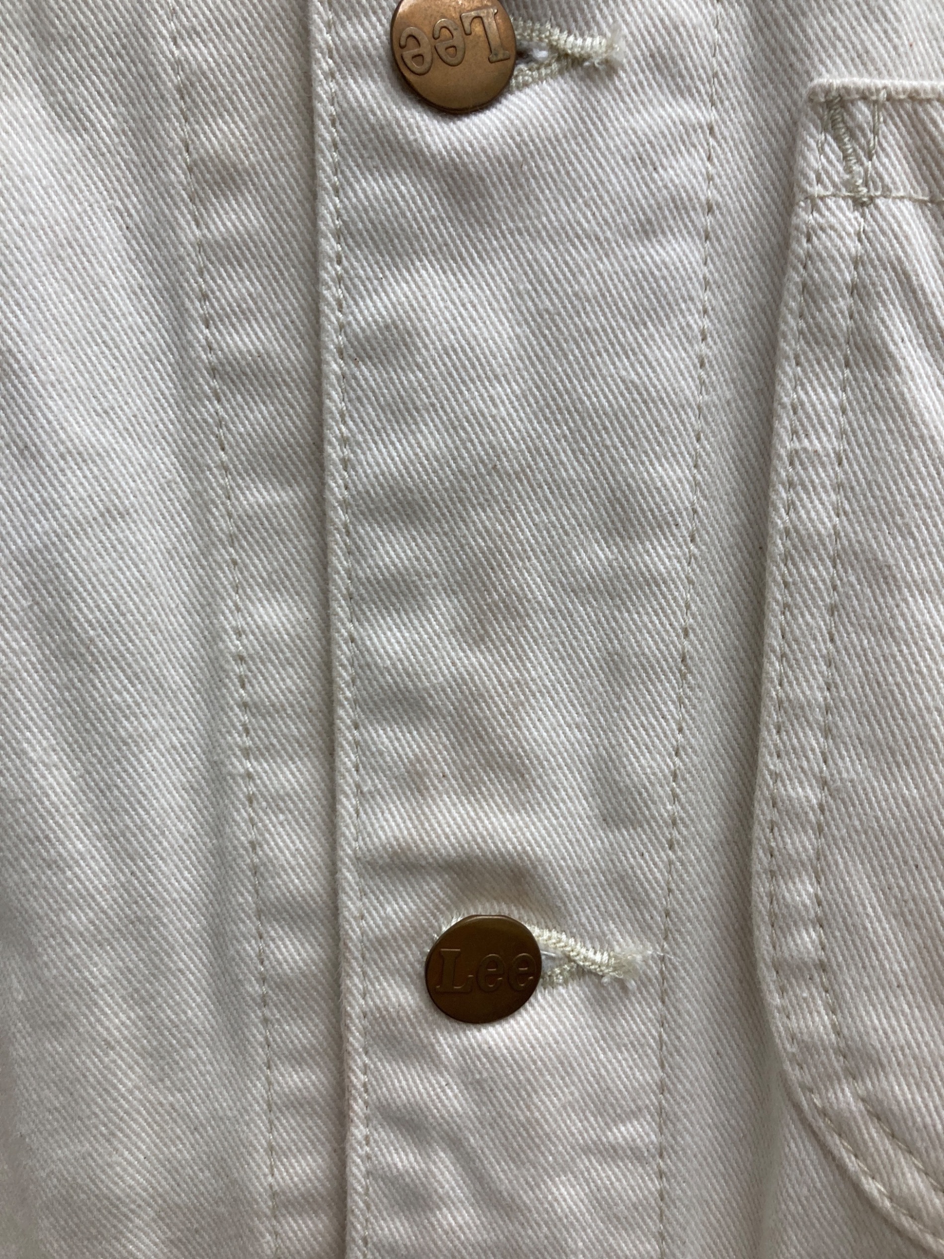 中古・古着通販】LEE (リー) カバーオール アイボリー サイズ:L