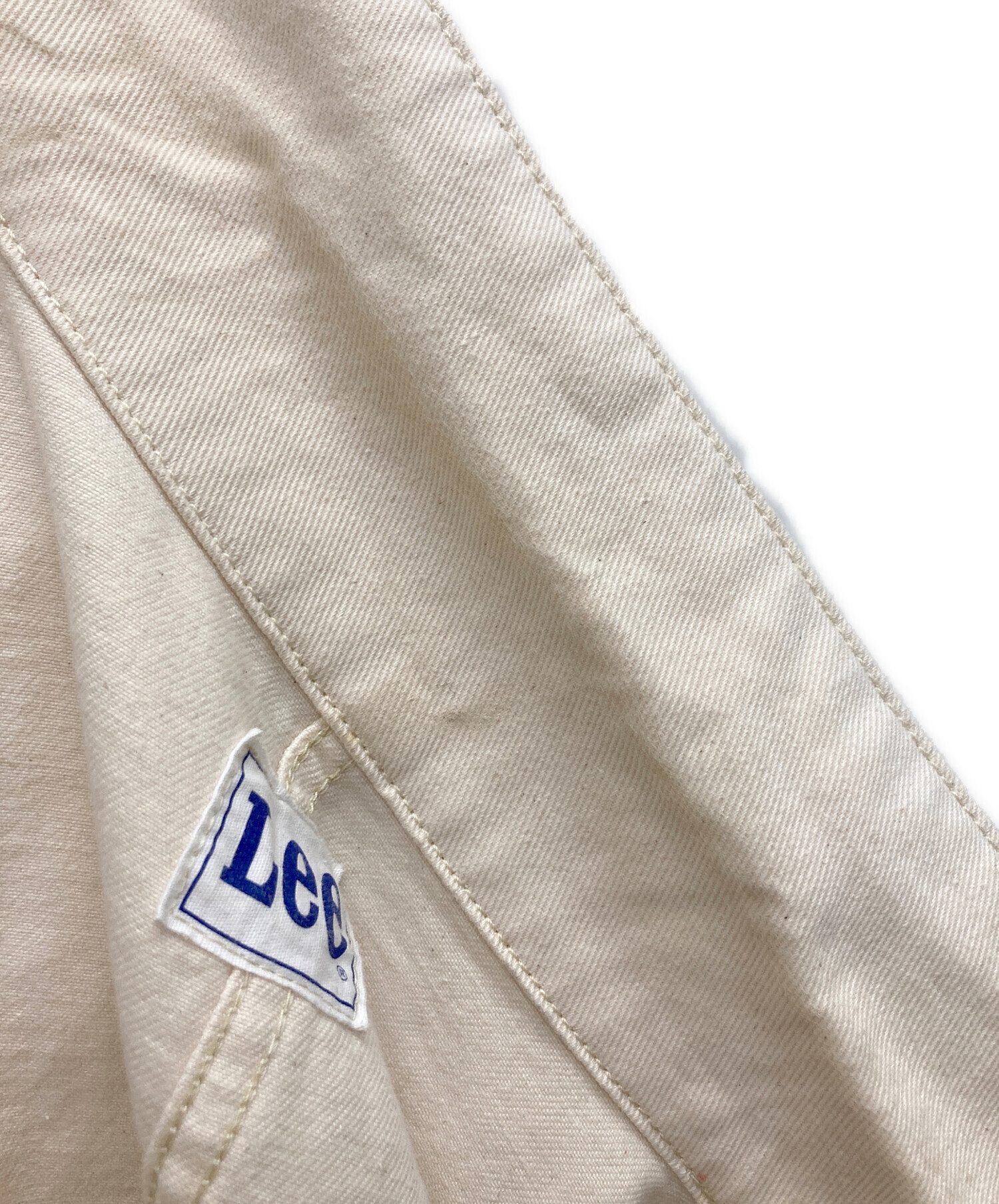 中古・古着通販】LEE (リー) カバーオール アイボリー サイズ:L