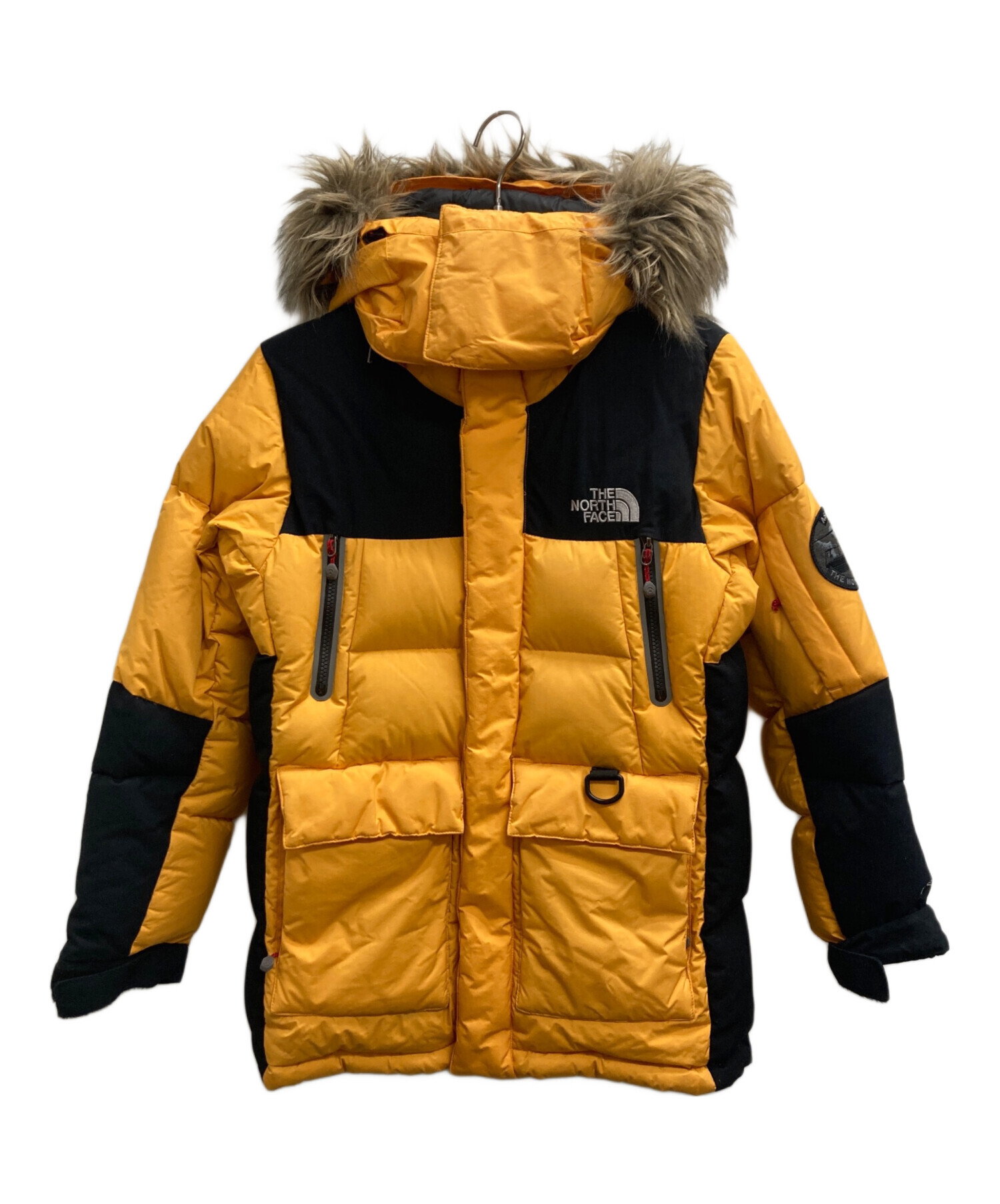 【大人気】ノースフェイス★ダウンジャケット Lサイズ ASGARD PARKA THE NORTH FACE 700フィル ダウンジャケット L レッド ブラック ASGARD