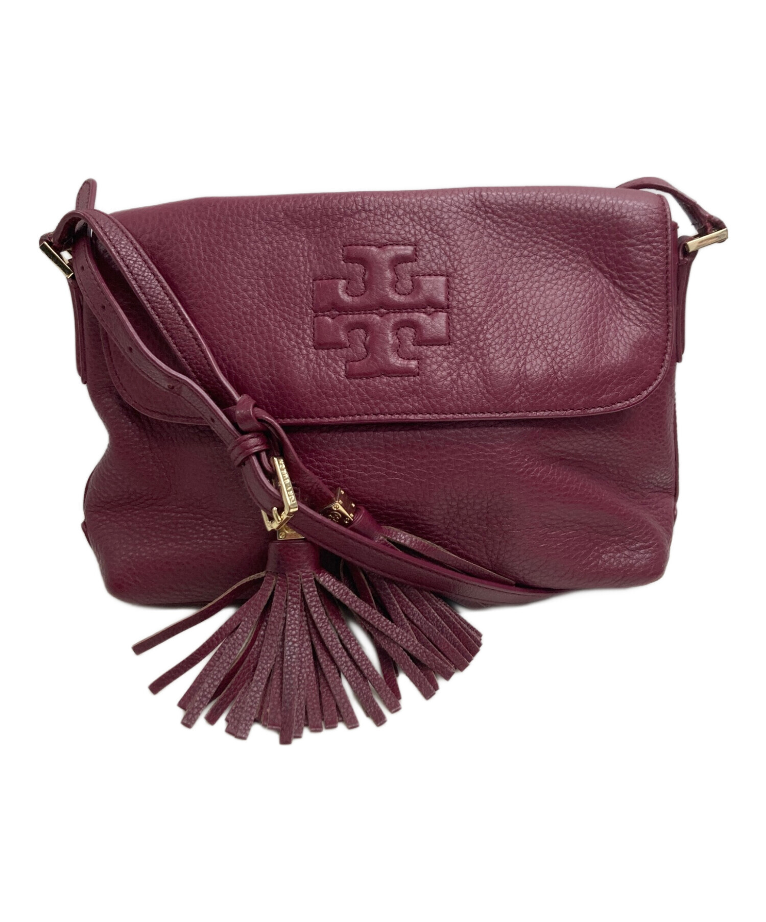 中古・古着通販】TORY BURCH (トリーバーチ) ショルダーバッグ レッド