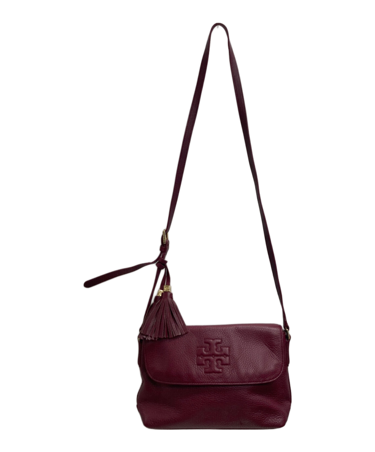 中古・古着通販】TORY BURCH (トリーバーチ) ショルダーバッグ レッド