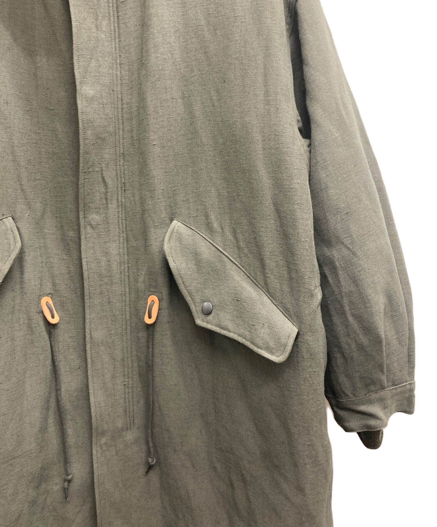 marka MODS PARKA WOOL×LINEN サイズ1 marka(マーカ) - MODS PARKA WOOL LINEN BACK SATIN – Area