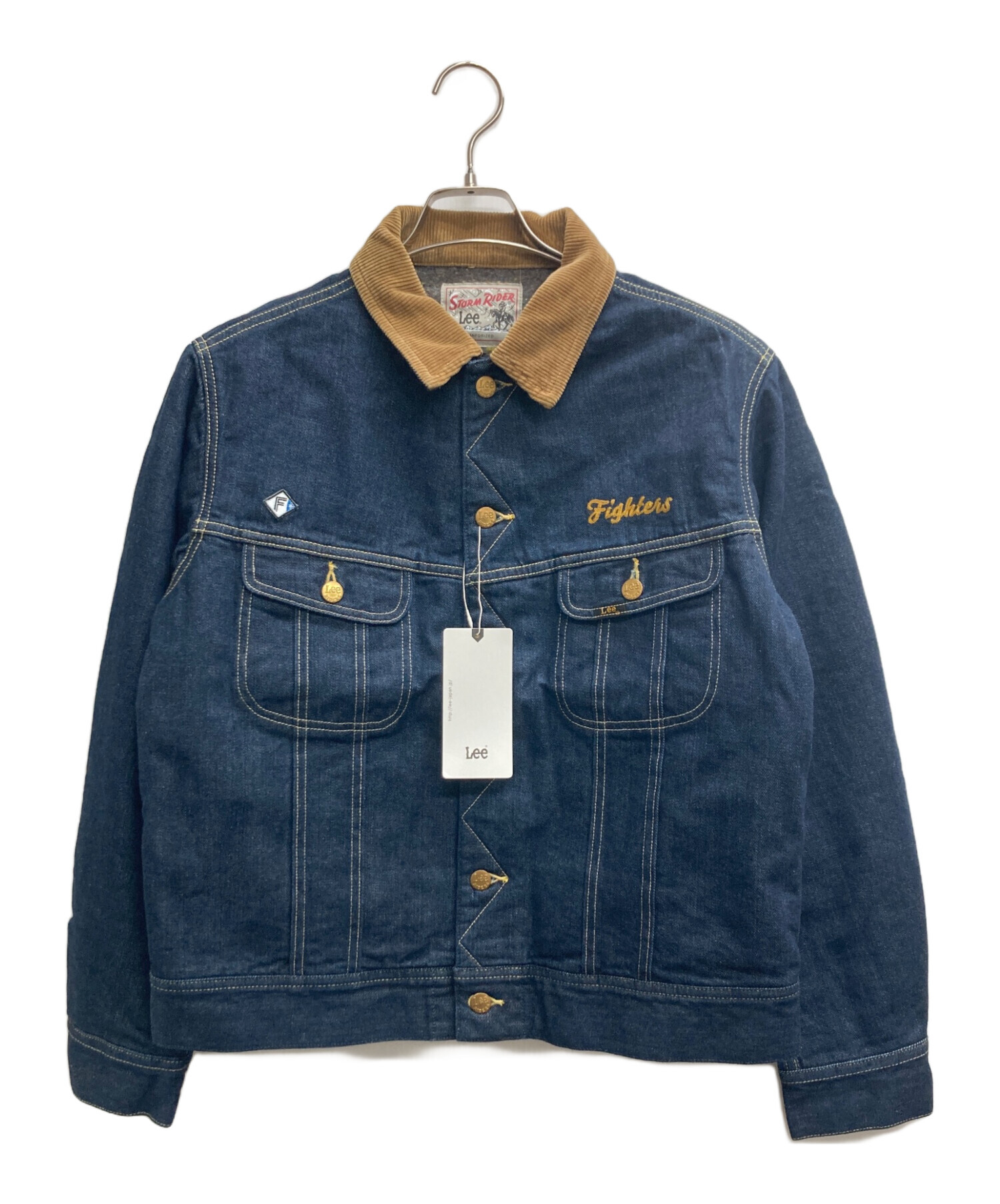 ブランド古着！Lee × JOHN'S SURF STORM RIDER デニム 中古・古着通販】LEE (リー) DENIM STORM RIDER ネイビー サイズ:M 未