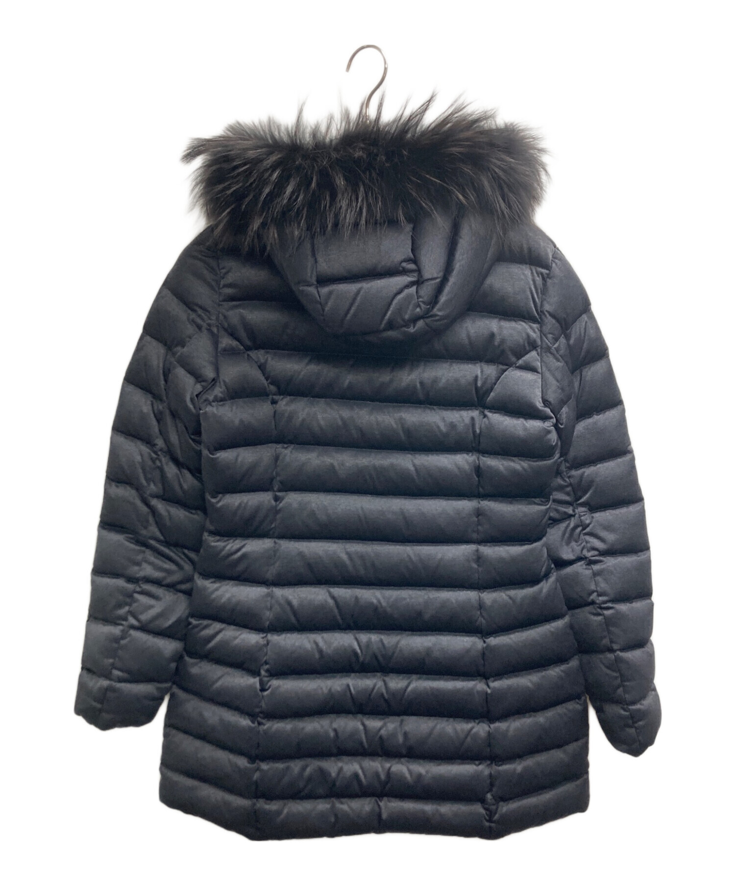 中古・古着通販】HETREGO (エトレゴ) ダウンコート ブラック サイズ:44