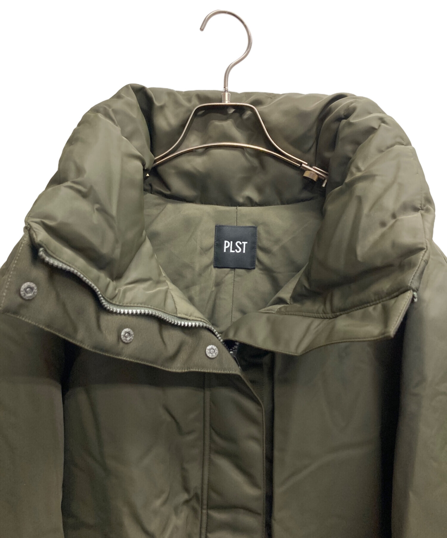 中古・古着通販】PLST (プラステ) スタンドカラーパデッドブルゾン