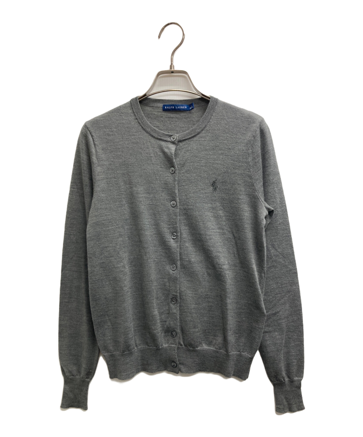 中古・古着通販】RALPH LAUREN (ラルフローレン) 同色刺繍丸首