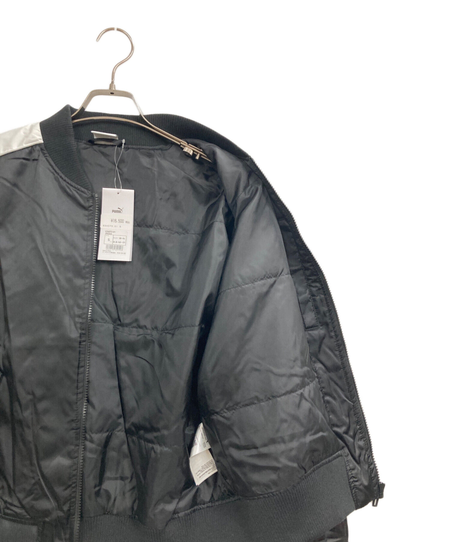 中古・古着通販】PUMA (プーマ) ブルゾン ブラック サイズ:S 未使用品 