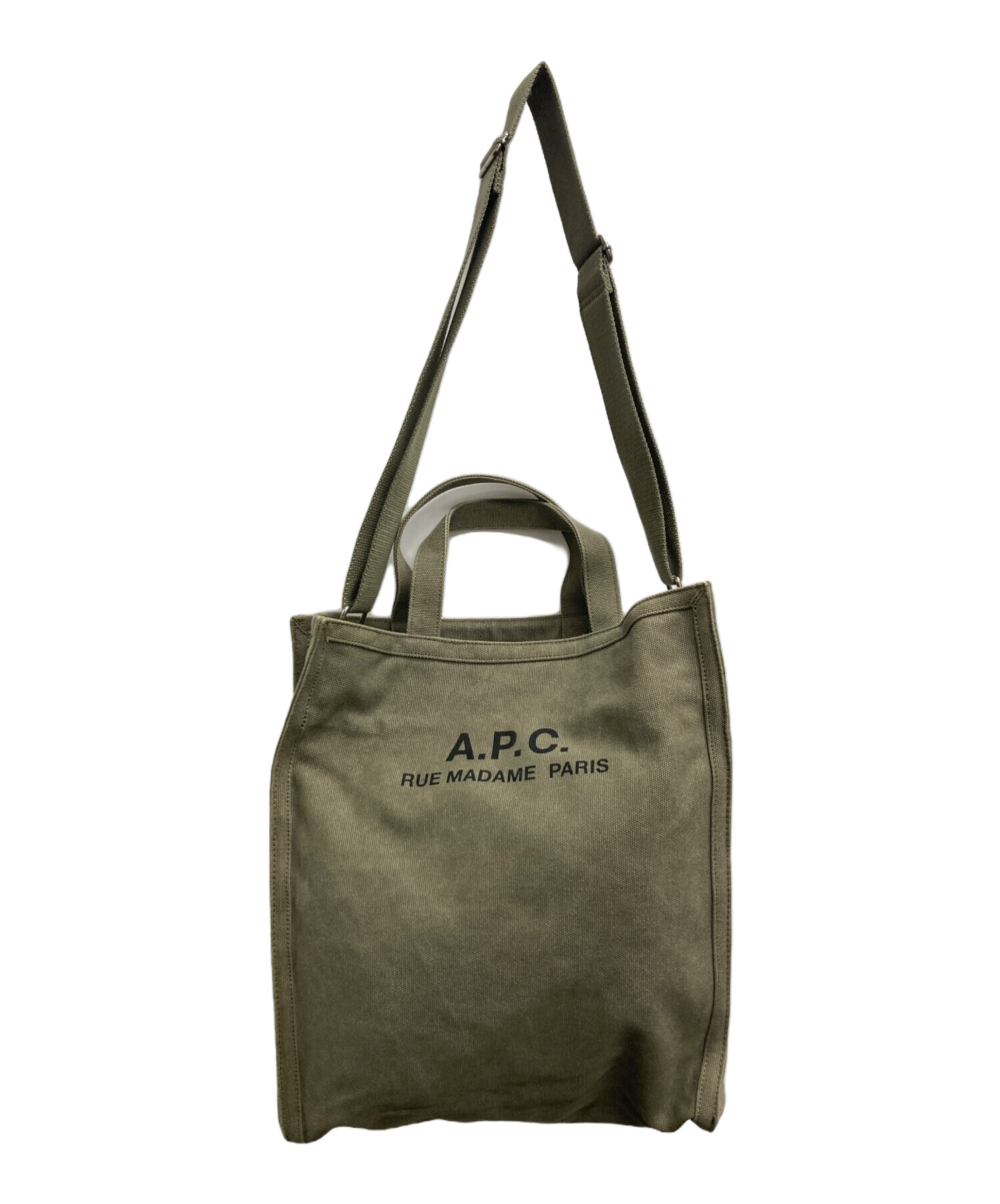中古・古着通販】A.P.C. (アーペーセー) キャンバス2WAYバッグ