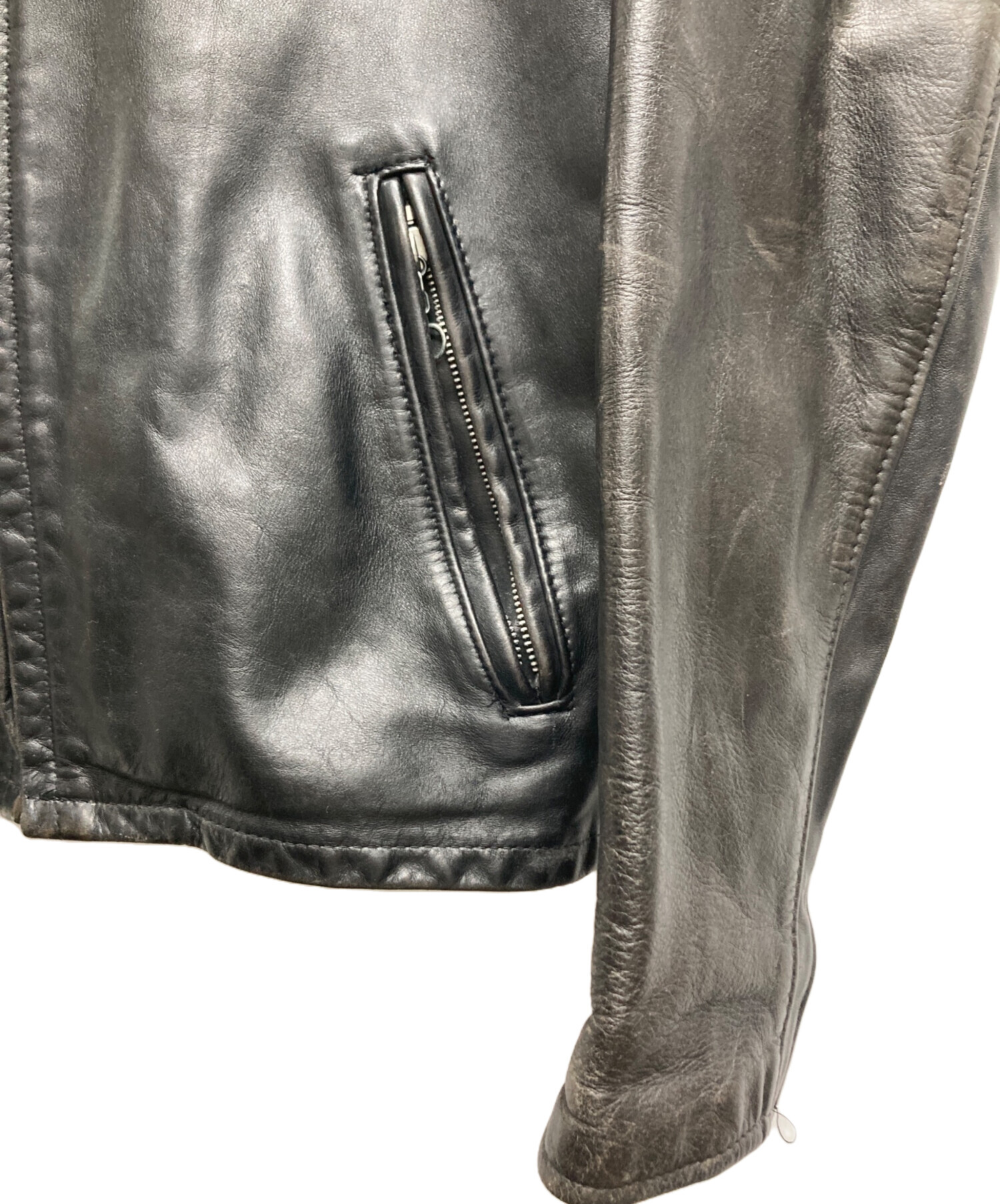 中古・古着通販】Schott (ショット) シングルライダースジャケット