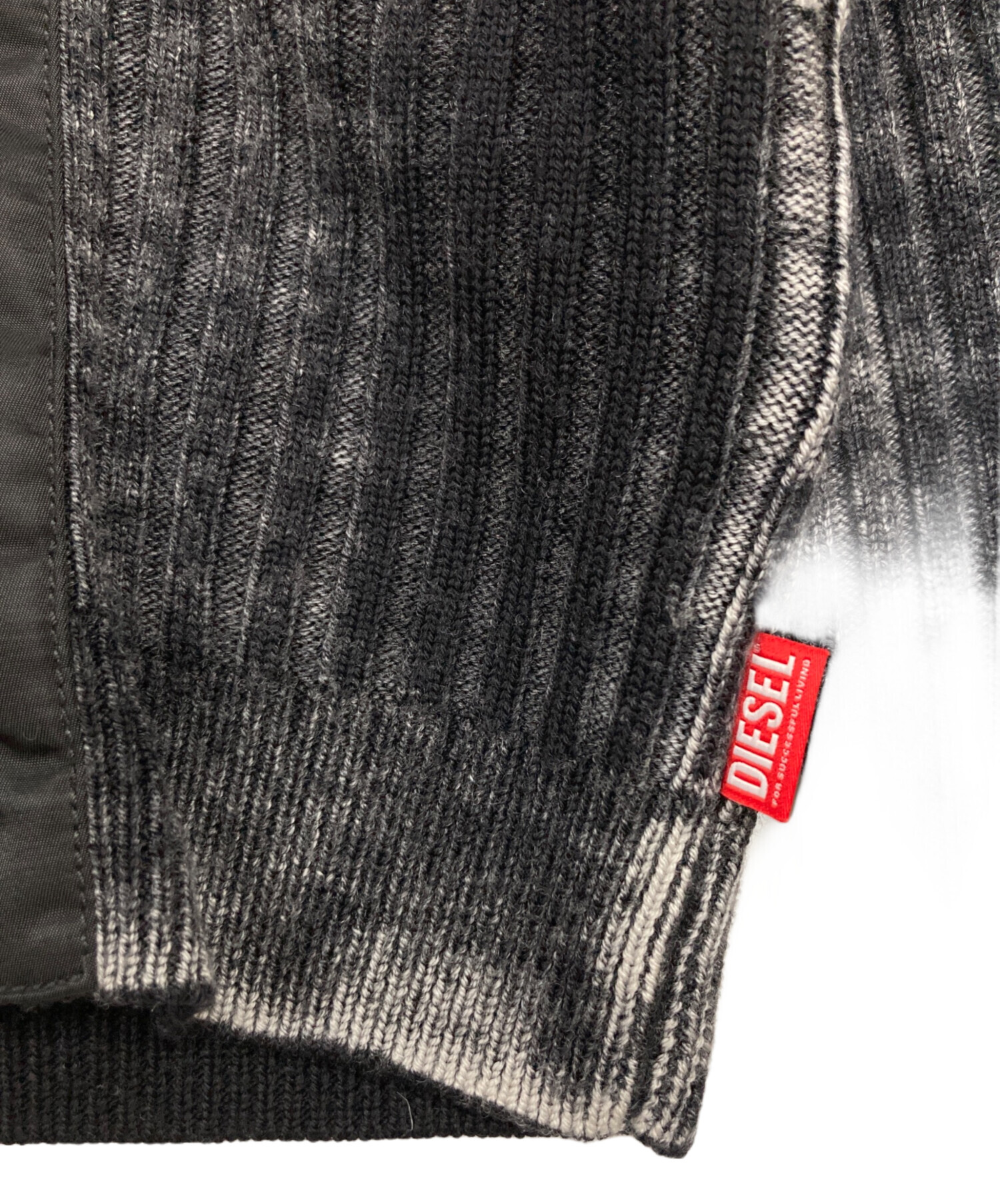 中古・古着通販】DIESEL (ディーゼル) M-ASERAニットカーディガン 