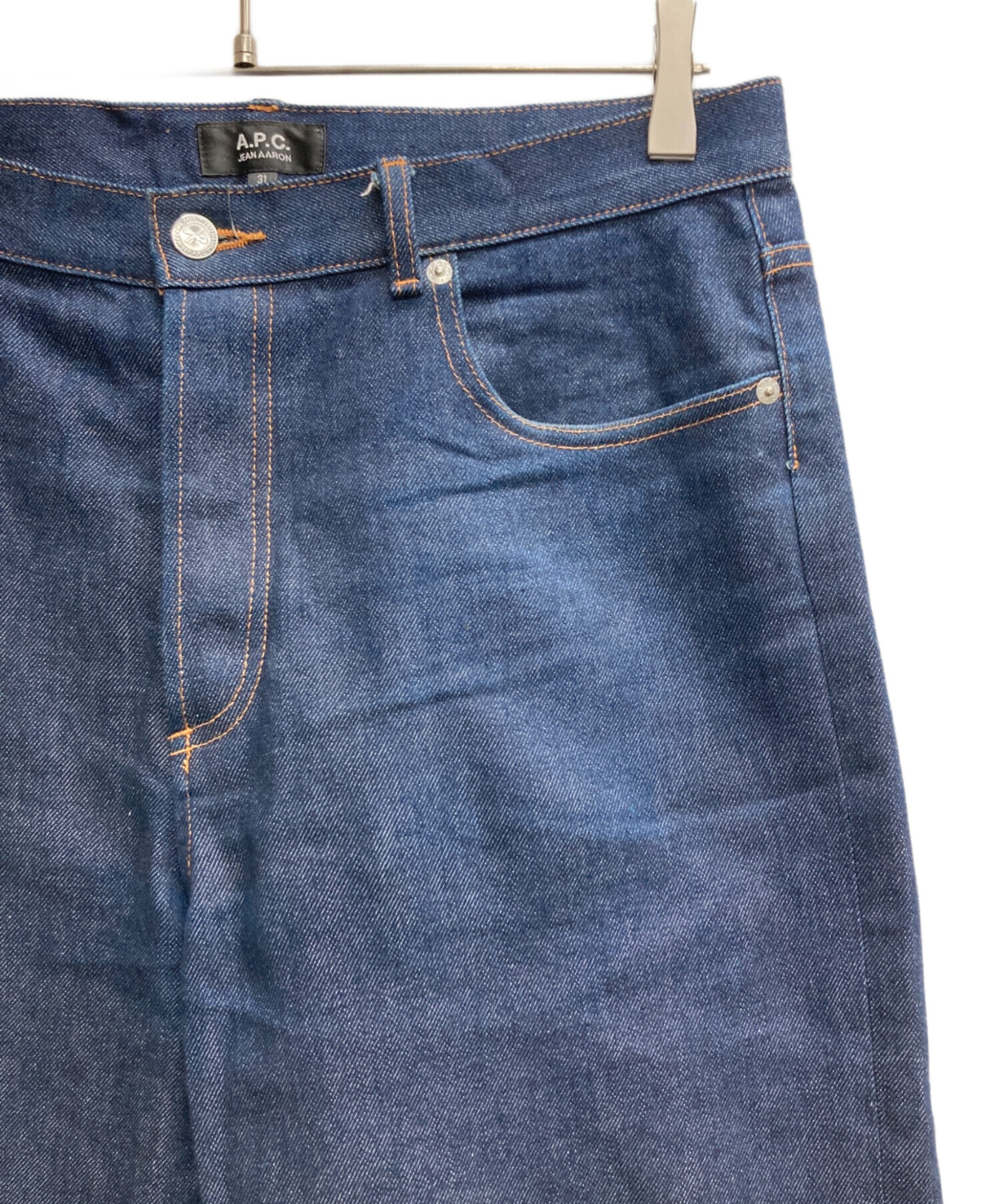 W31 A.P.C. アーペーセー カラーデニムパンツ バーガンディー