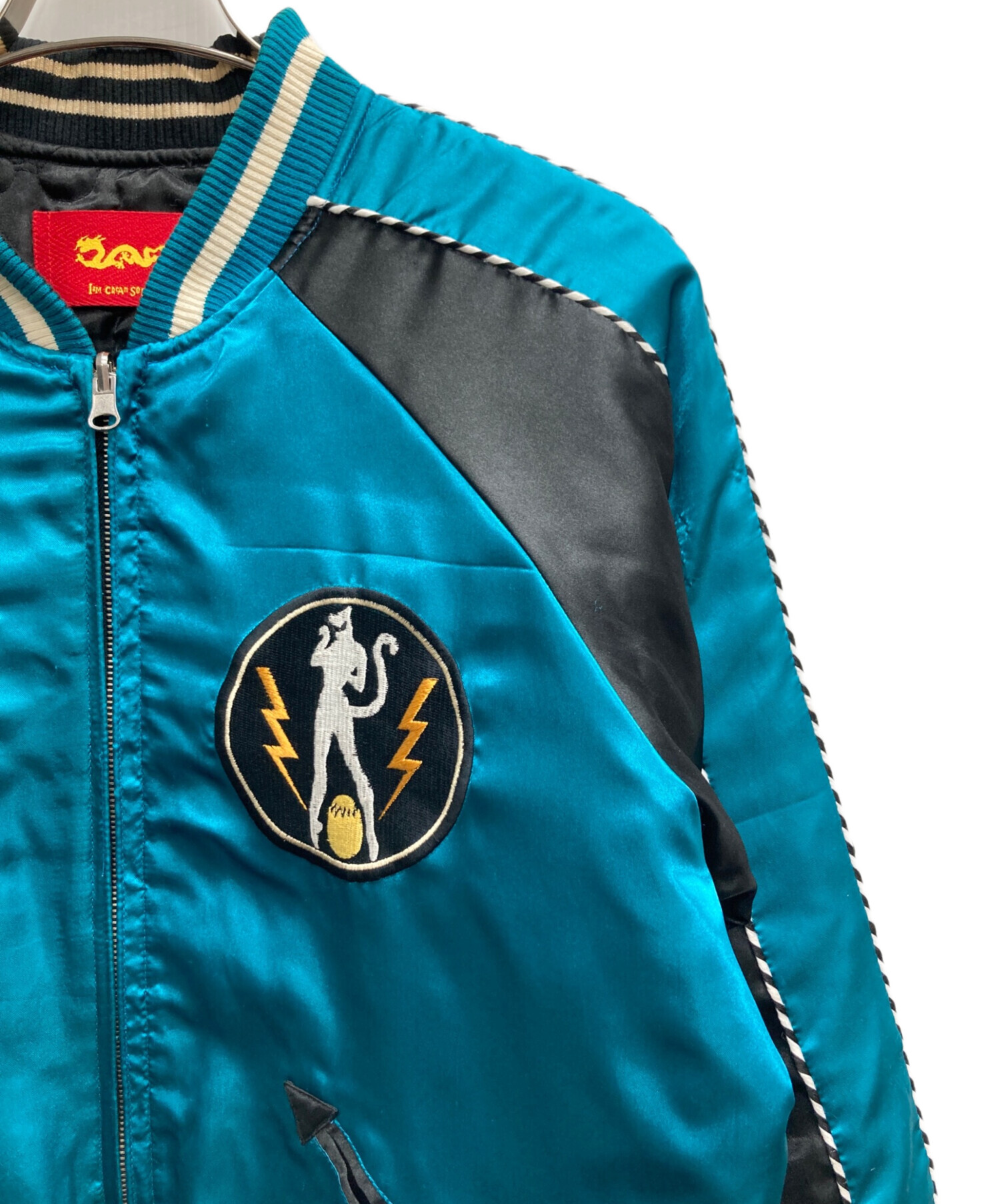 中古・古着通販】CREAM SODA (クリームソーダ) スカジャン ブラック