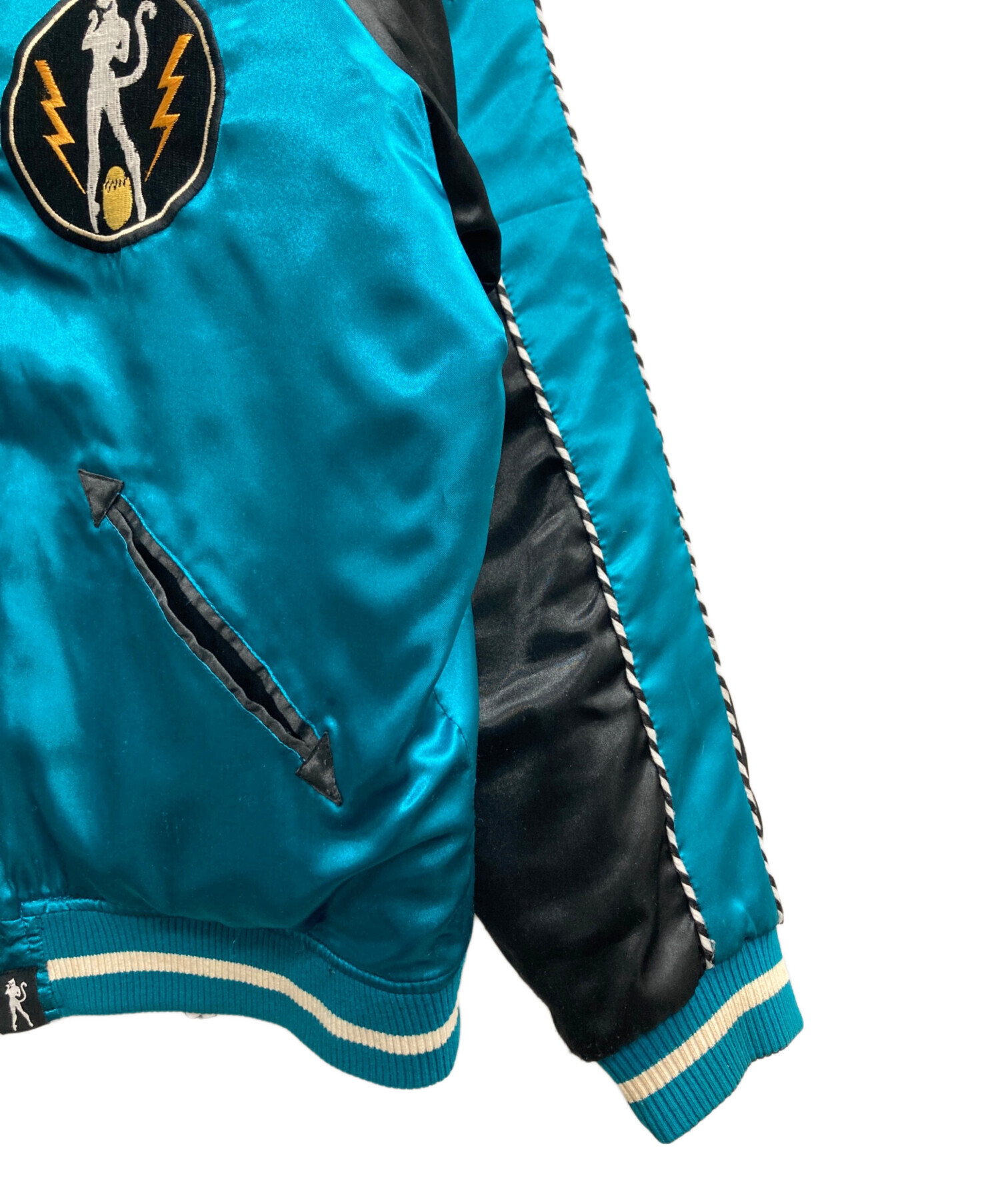 中古・古着通販】CREAM SODA (クリームソーダ) スカジャン ブラック