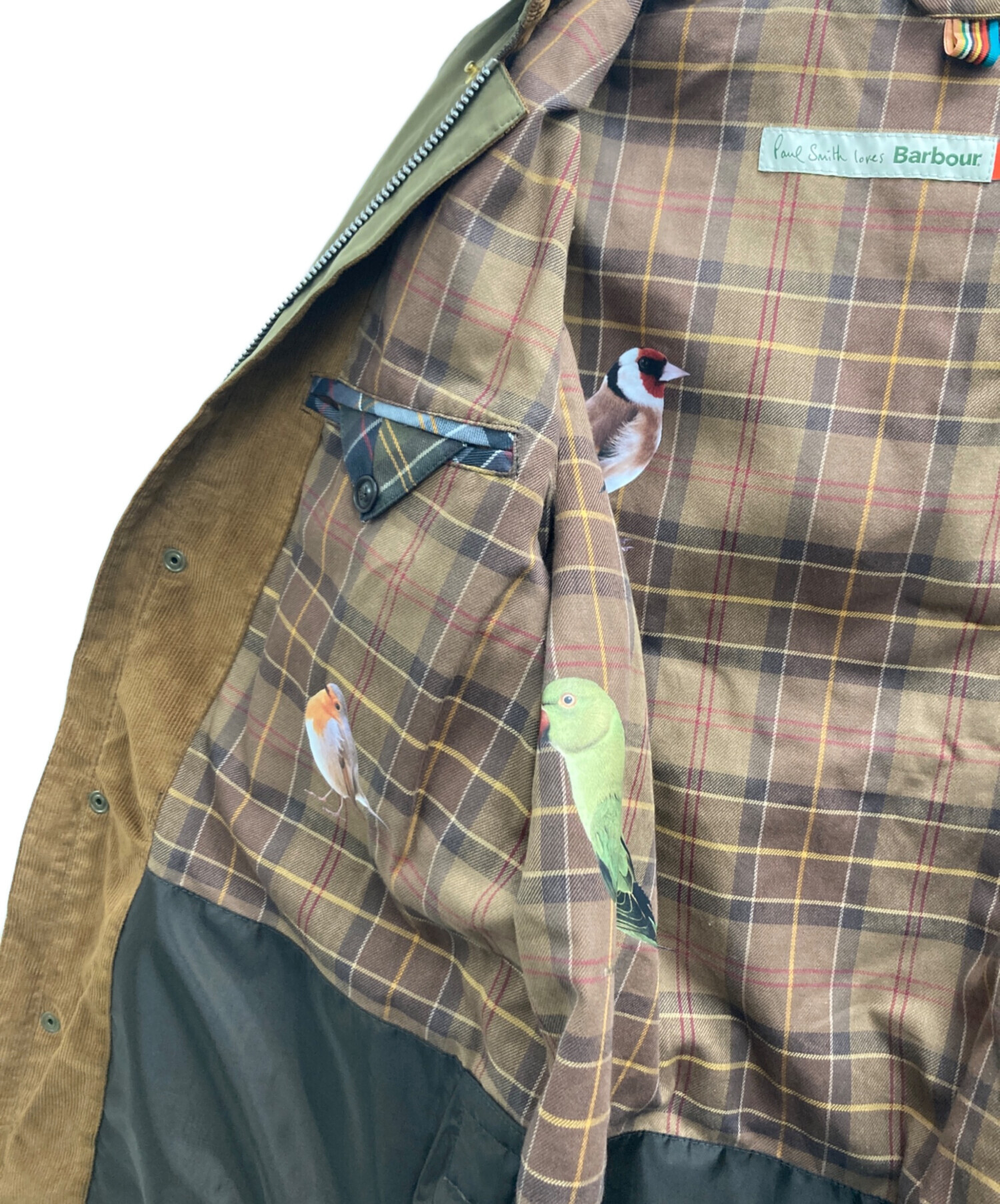 ポールスミス　バブアー　ビーストン　ピーチスキン　コート　38 中古・古着通販】Barbour (バブアー) Paul Smith (ポールスミス