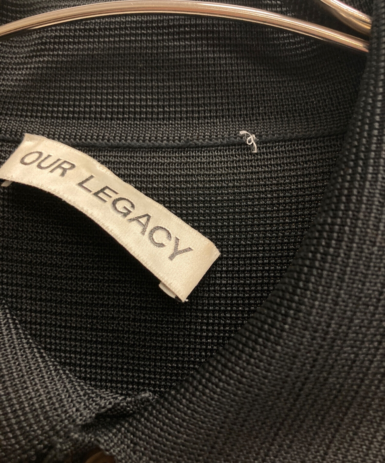 中古・古着通販】OUR LEGACY (アワーレガシー) EVENING POLO ブラック