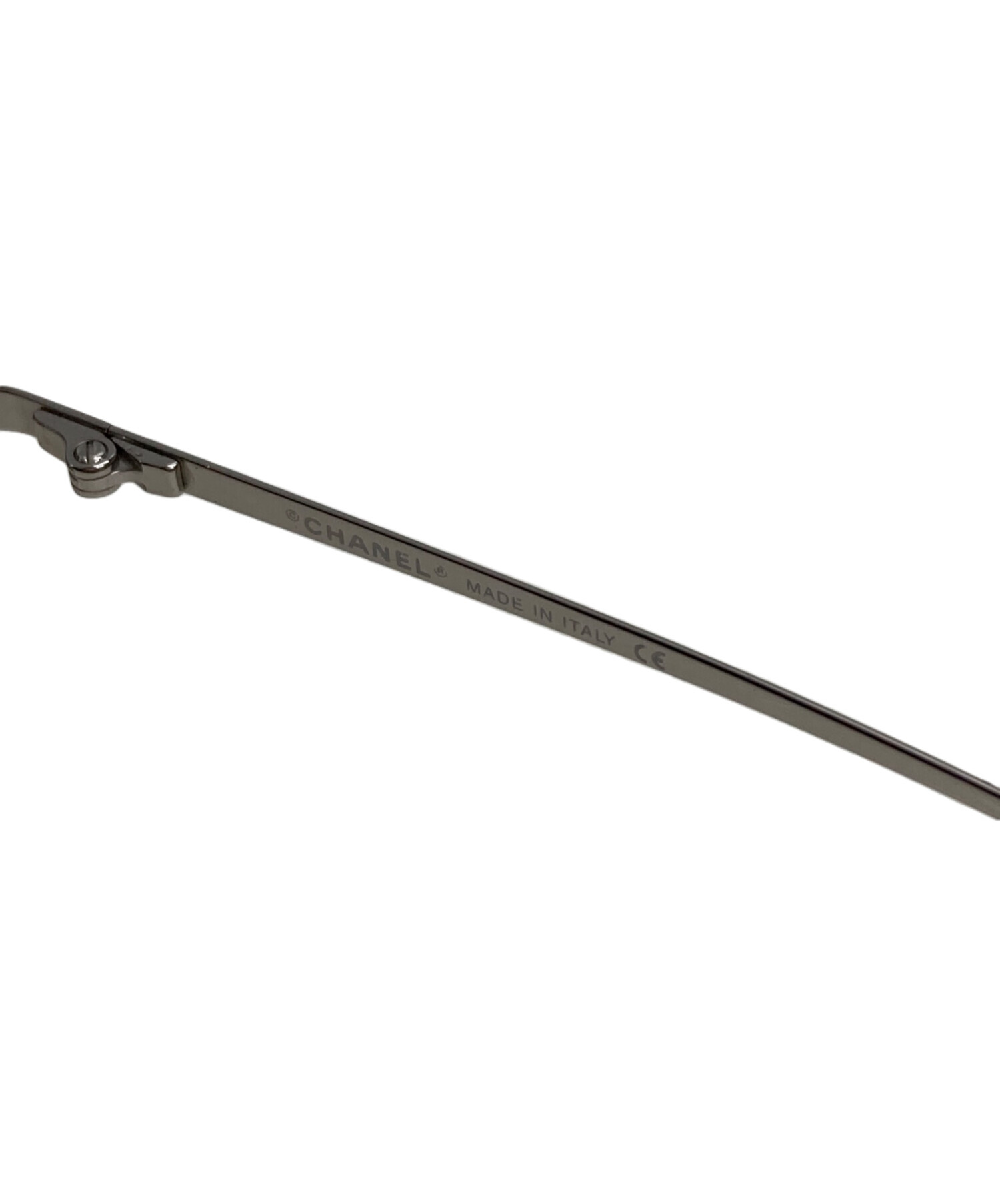 中古・古着通販】CHANEL (シャネル) リムレスサングラス シルバー