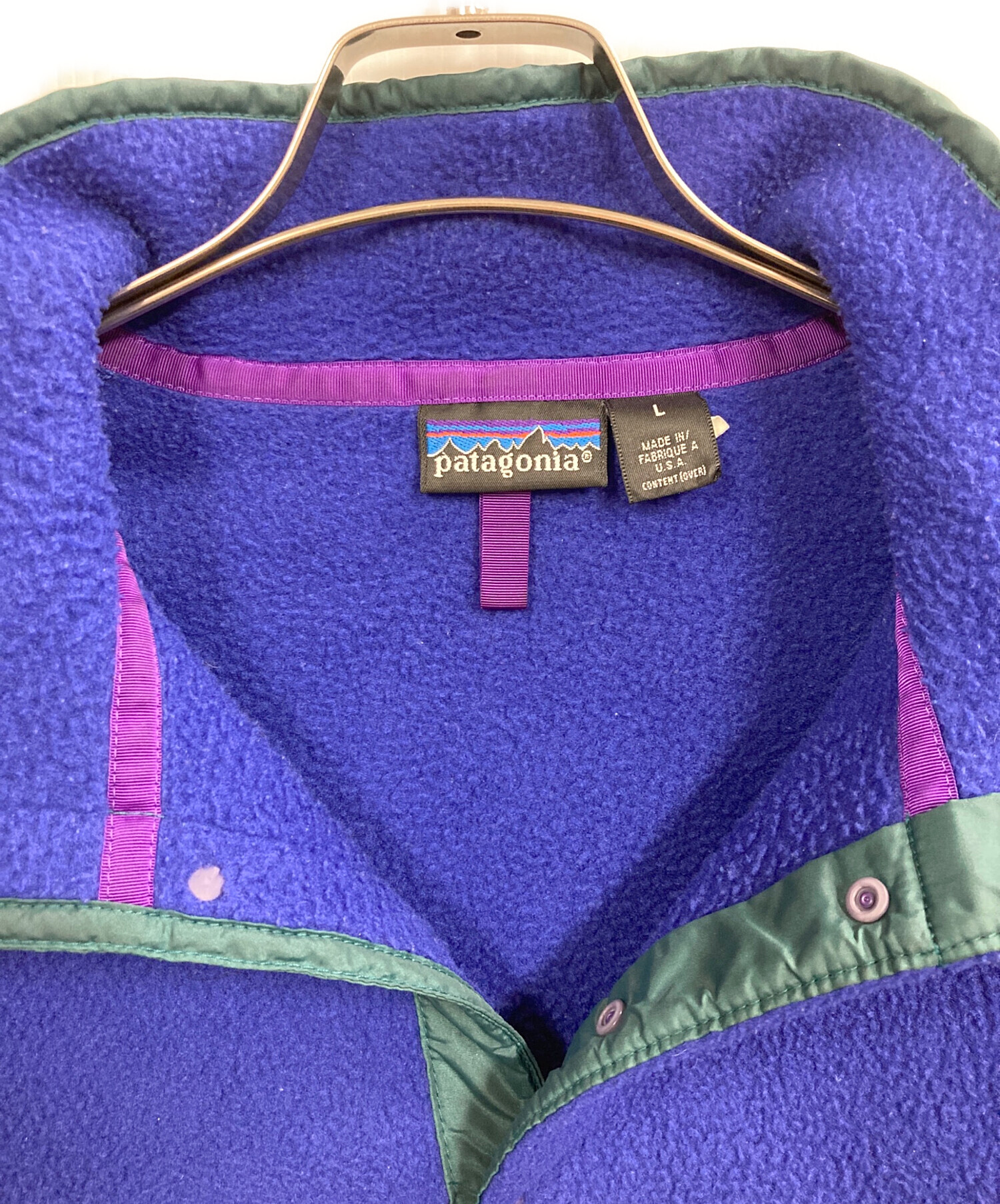 中古・古着通販】Patagonia (パタゴニア) シンチラスナップT ブルー
