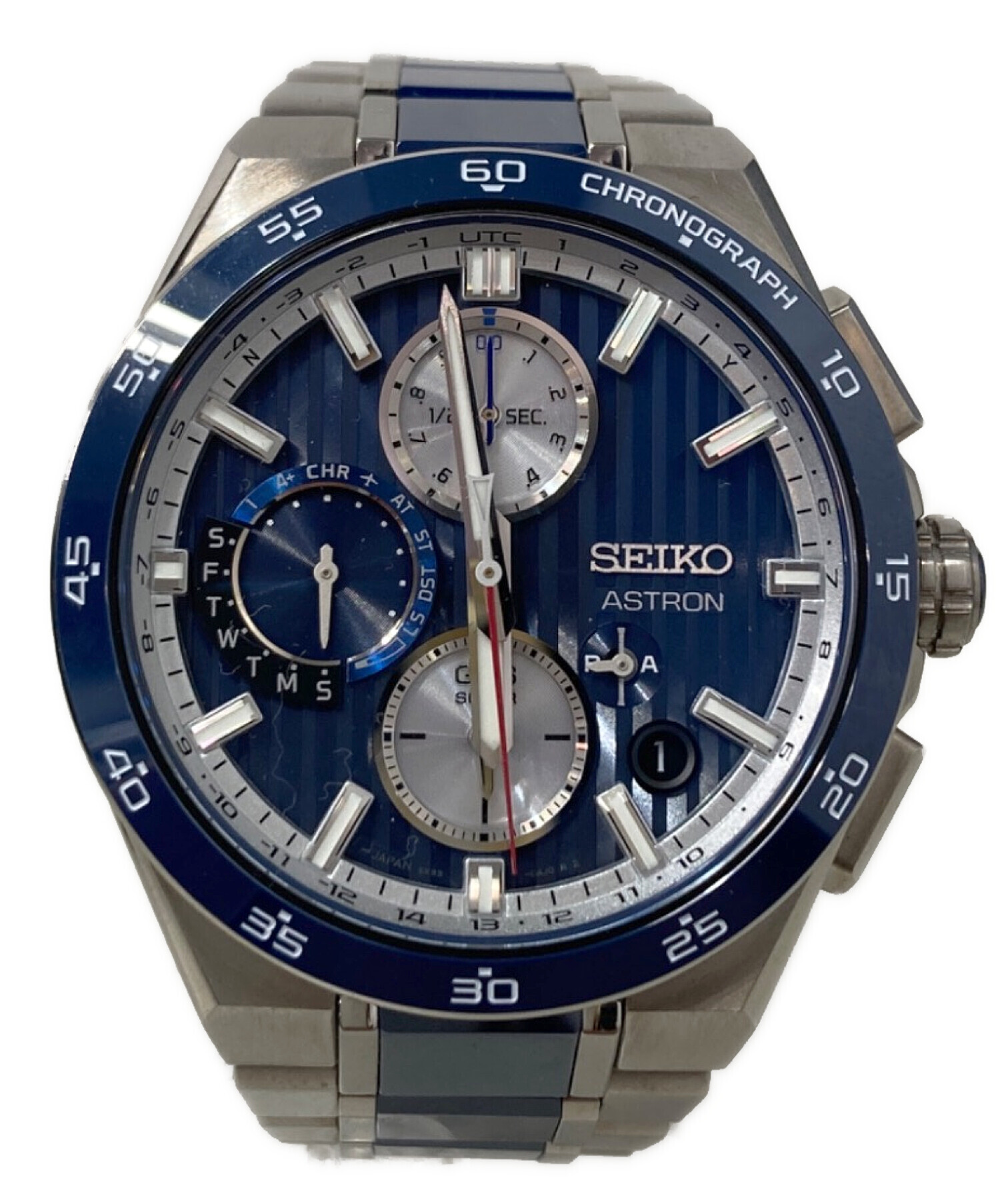 【中古】 上手な三分間スピーチ 中古・古着通販】SEIKO (セイコー) ASTRON NEXTER ブルー｜ブランド
